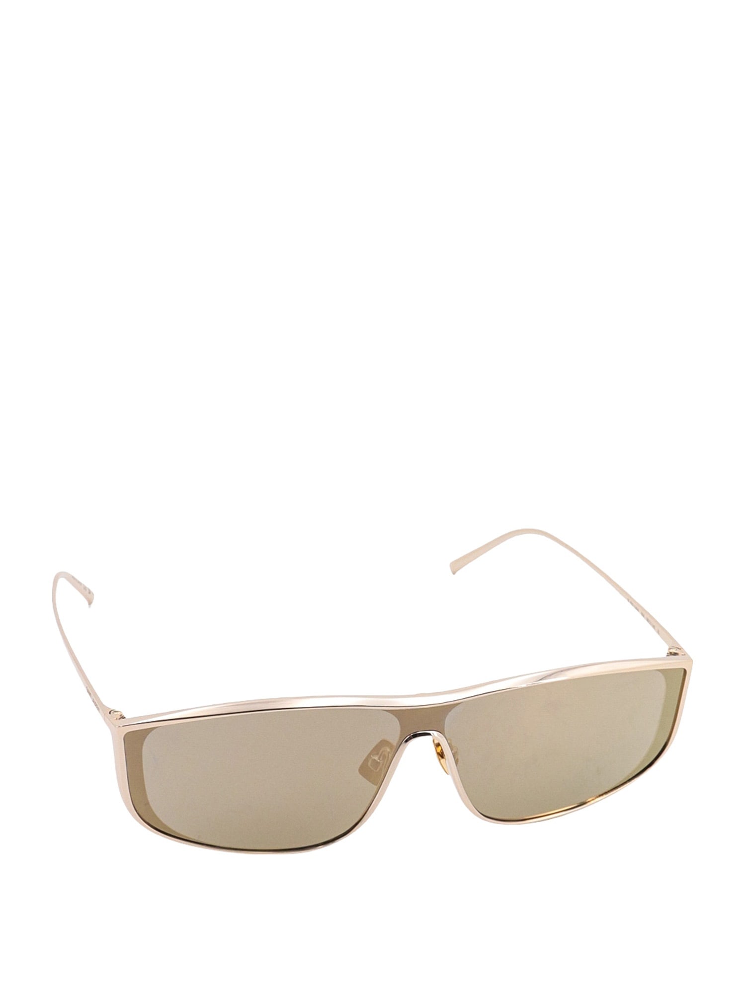Saint Laurent 605 Luna Sunglasses In Gold