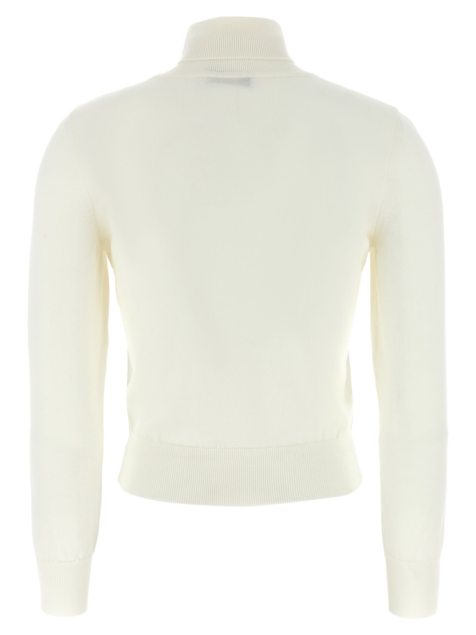 Antonino Valenti Enriette Turtleneck Sweater In White