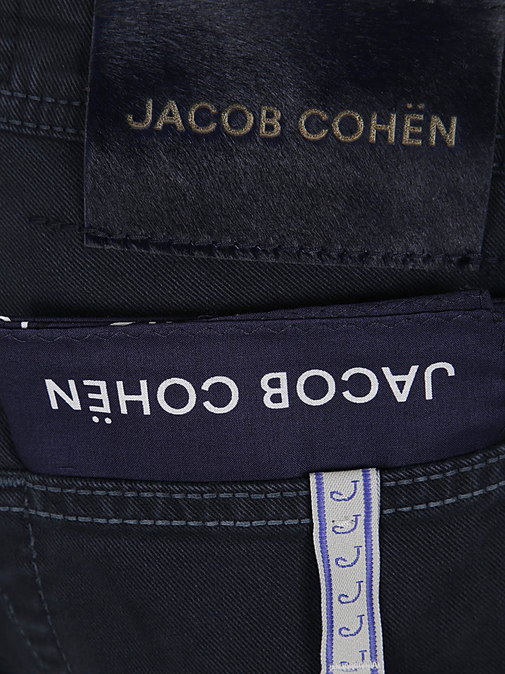 Shop Jacob Cohen Slim Fit Bard Jeans In Navy Blue