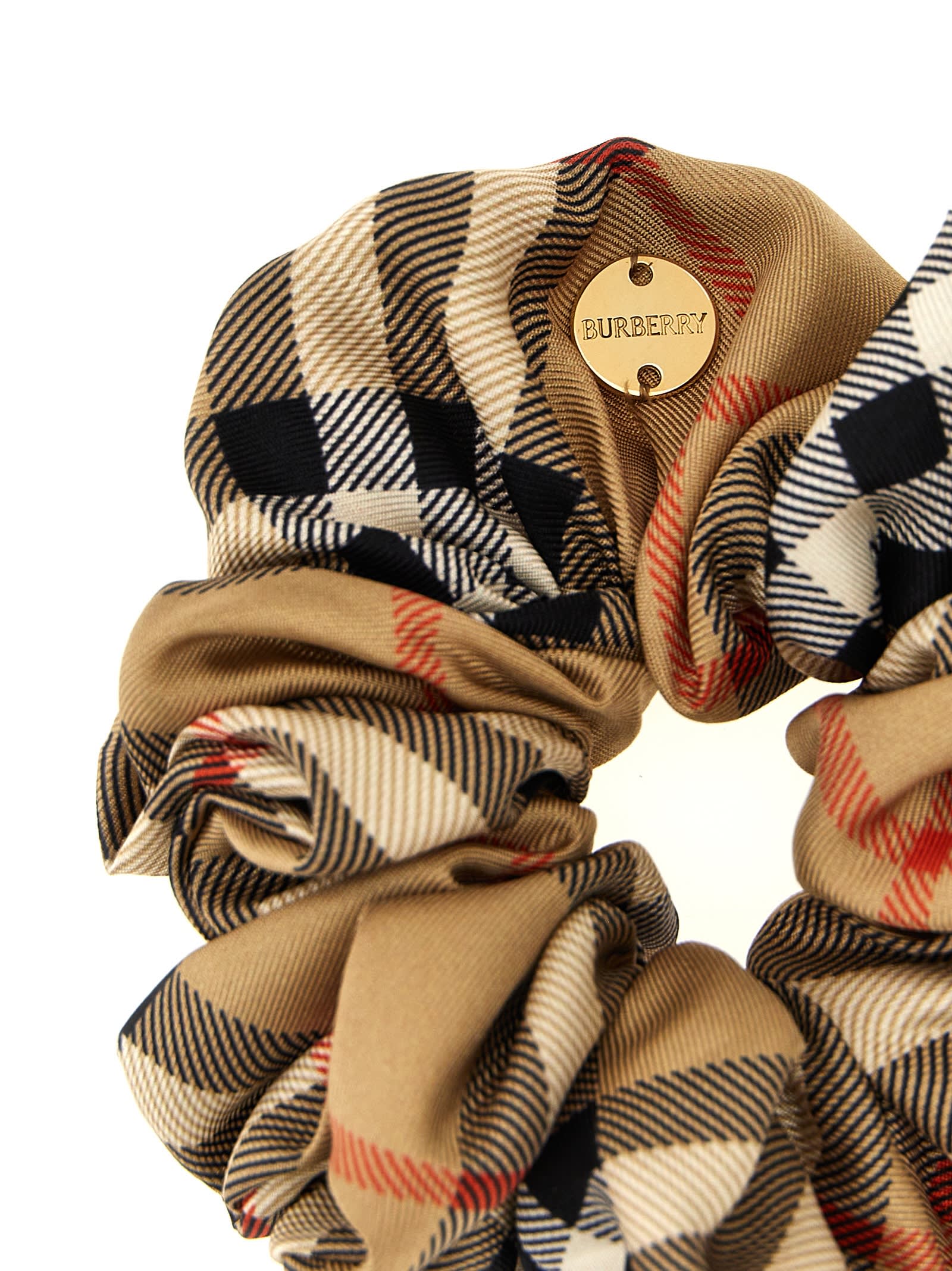 BURBERRY CHECK HAIR ELASTIC