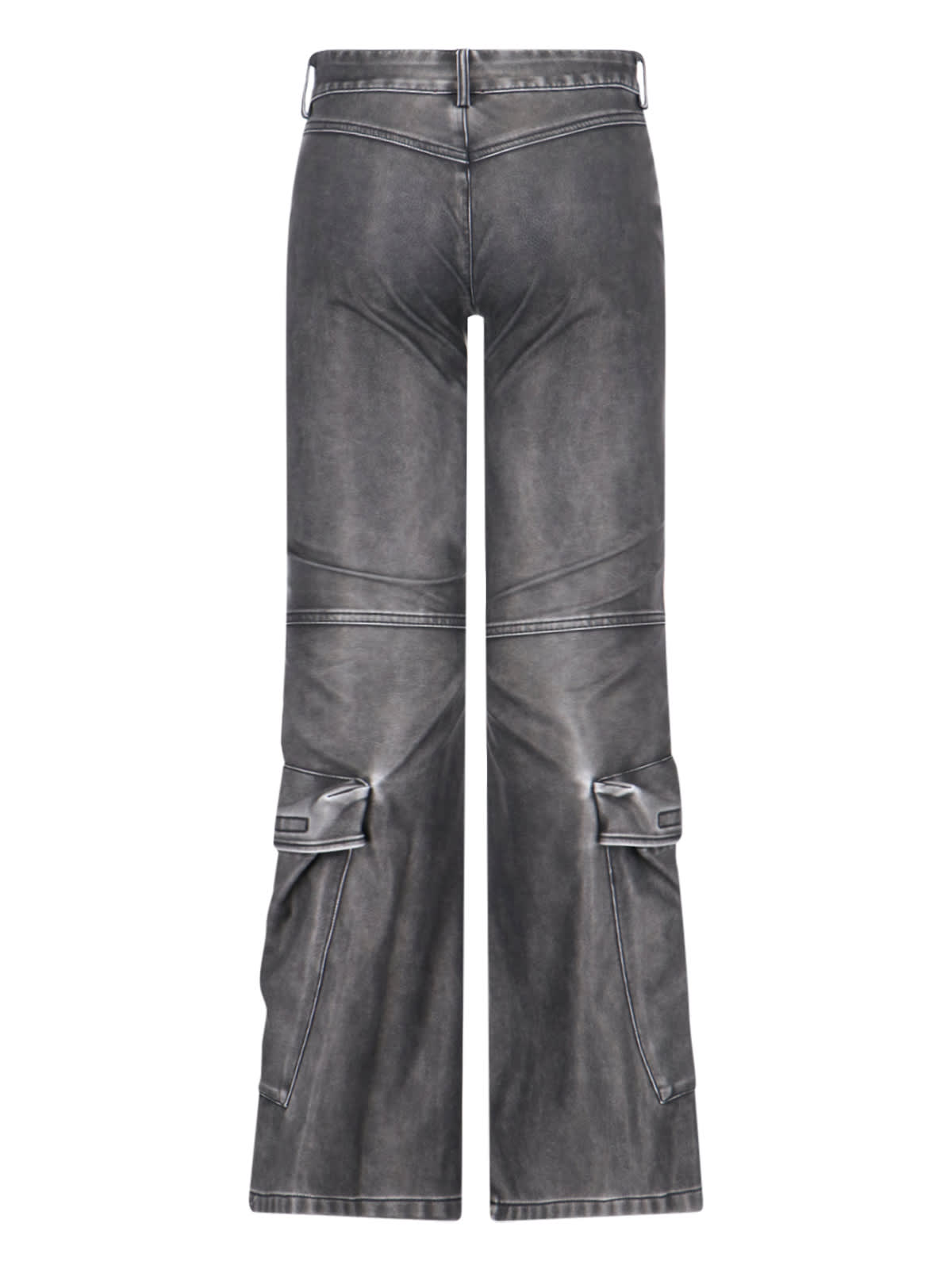 Shop Diesel P-ower-p1 Biker Pants In Black