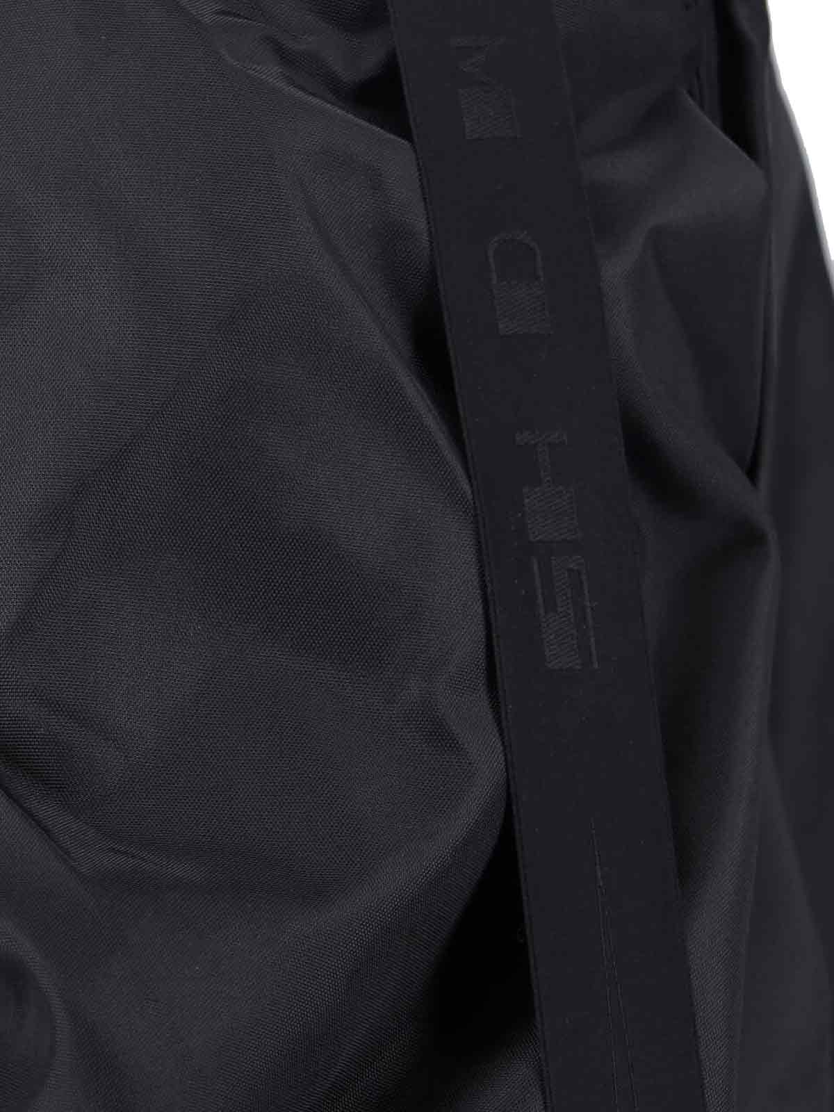 Drkshdw Bomber Jacket Convertible Jumbo Peter Flight In Black