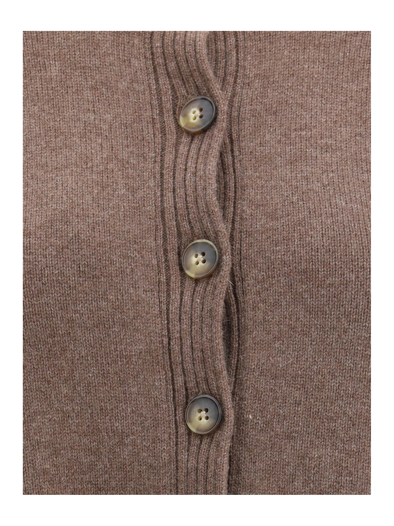 Shop Loulou Studio Zephir Cardigan In Wood