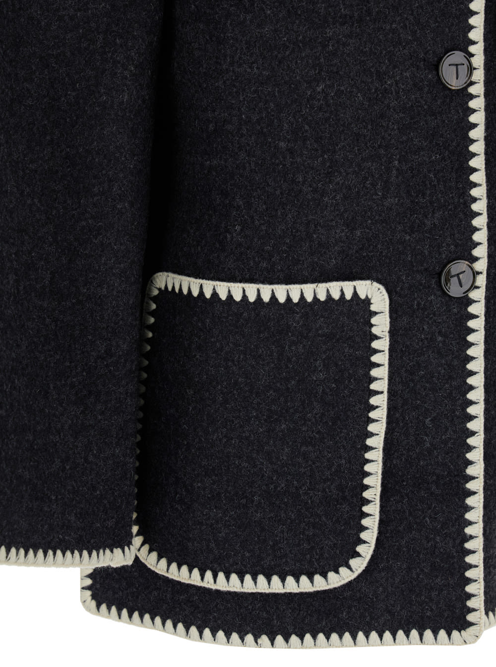 Totême Toteme Embroidered Scarf Jacket