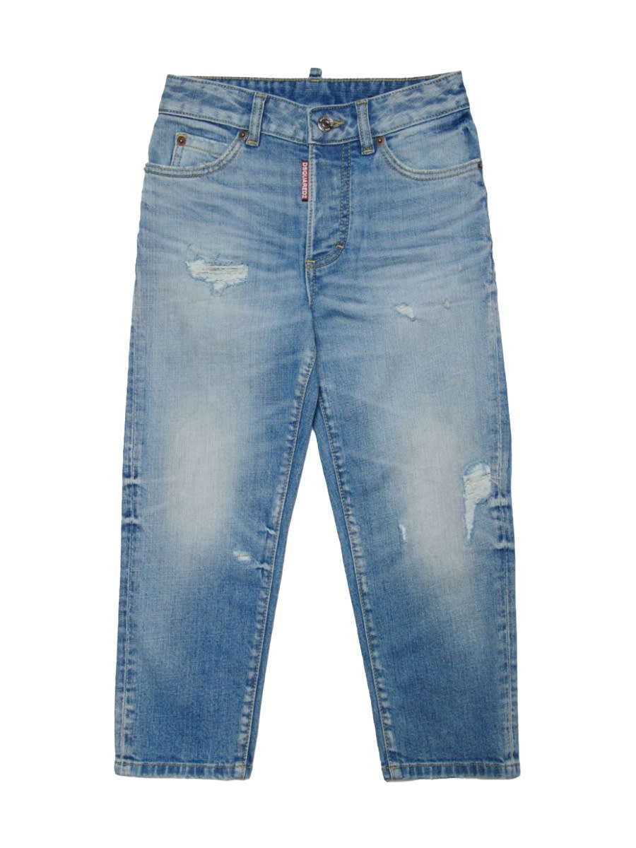 Dsquared2 Cotton Denim L.a Jeans