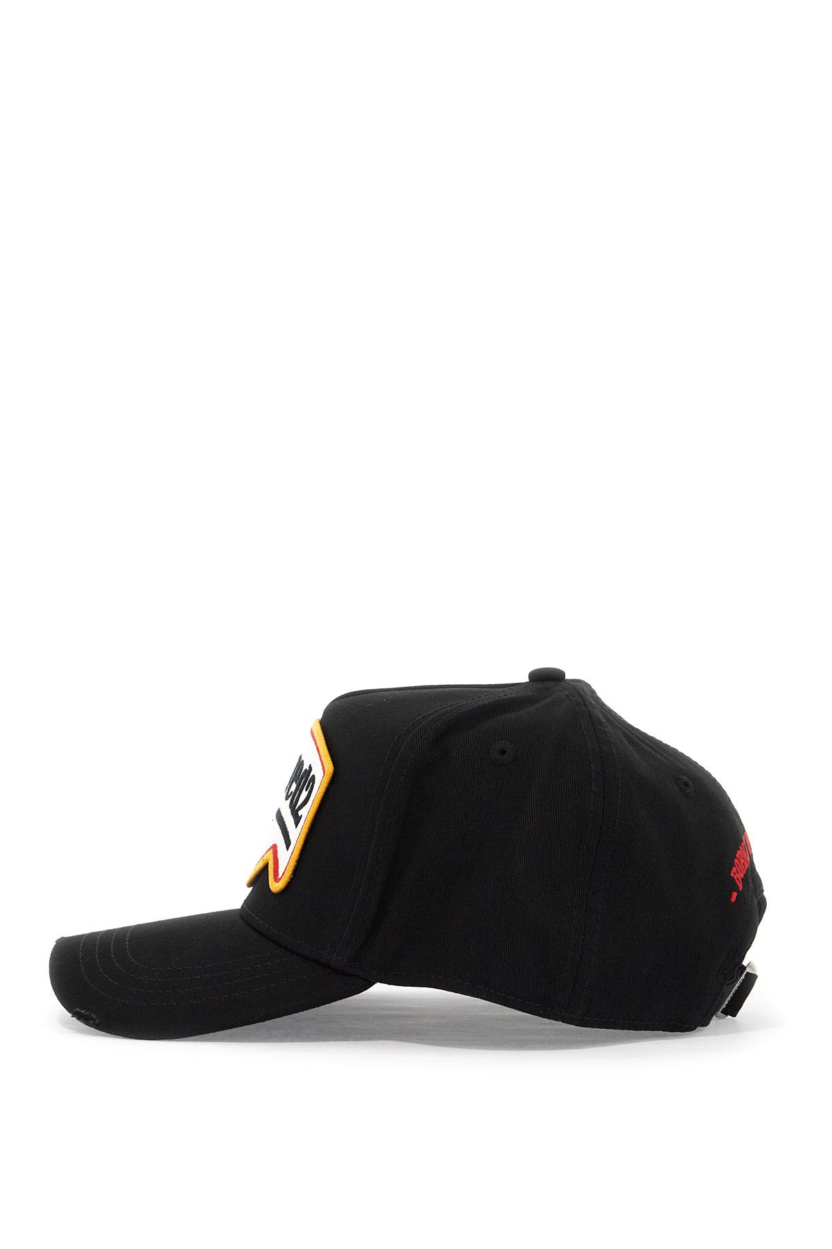 Shop Dsquared2 Baseball Cap In Nero