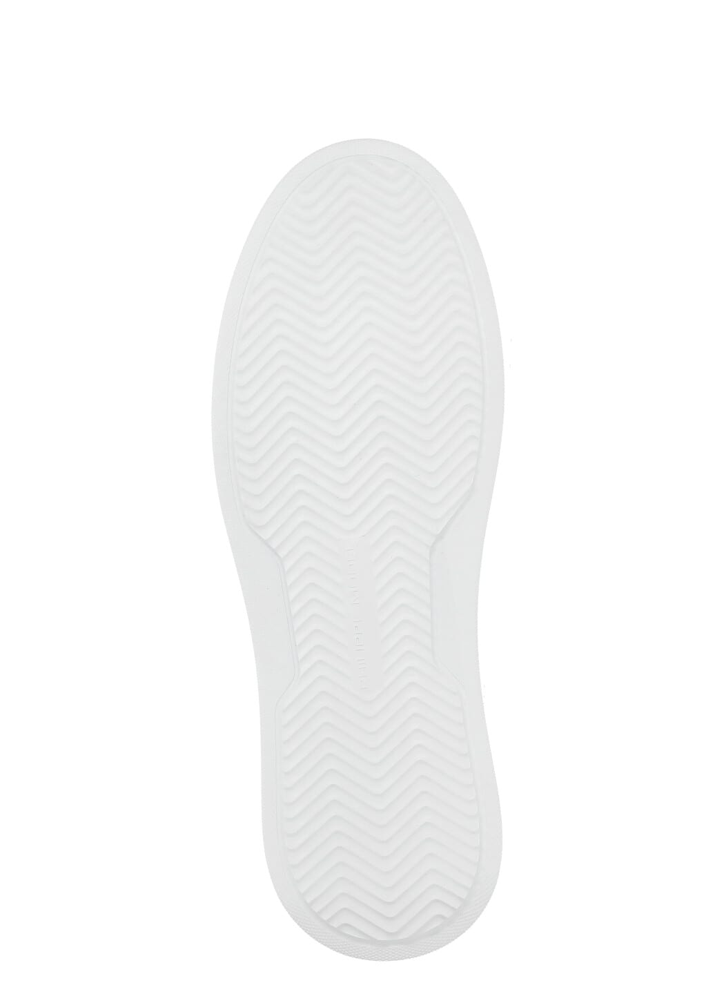 Philippe Model Temple White Black Leather Sneaker In White