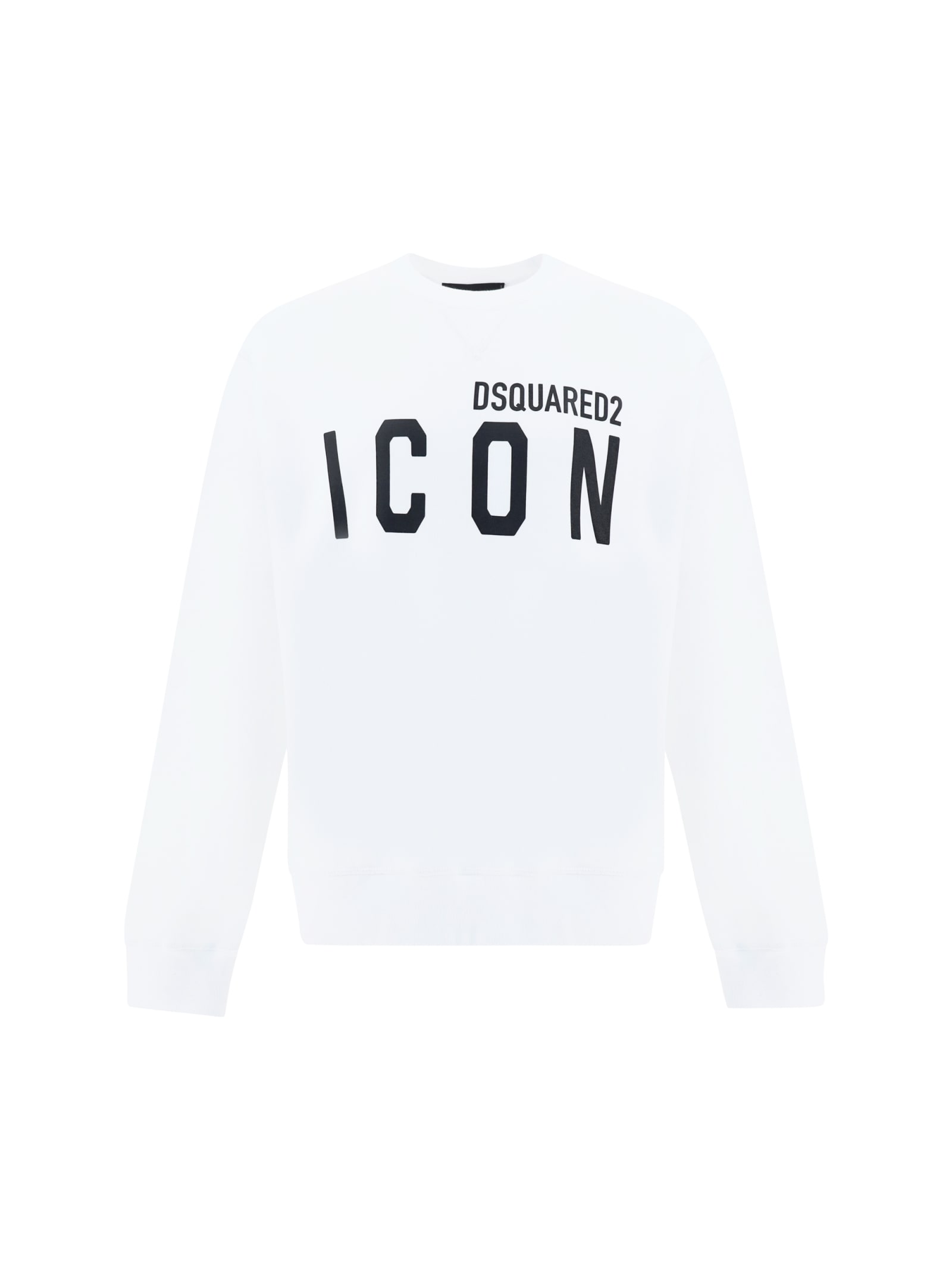 Shop Dsquared2 Sweatshirt In Bianco
