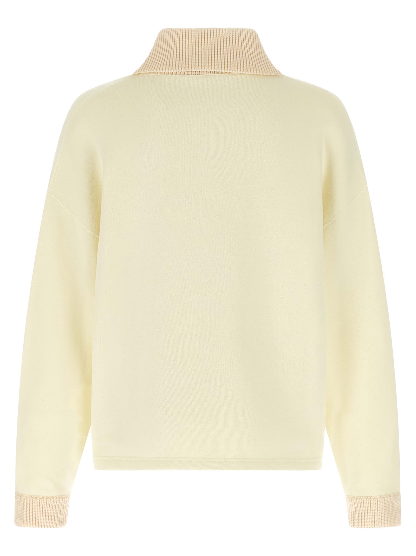 Jacquemus Ribbed Collar Long Sleeves Sweater In Multi