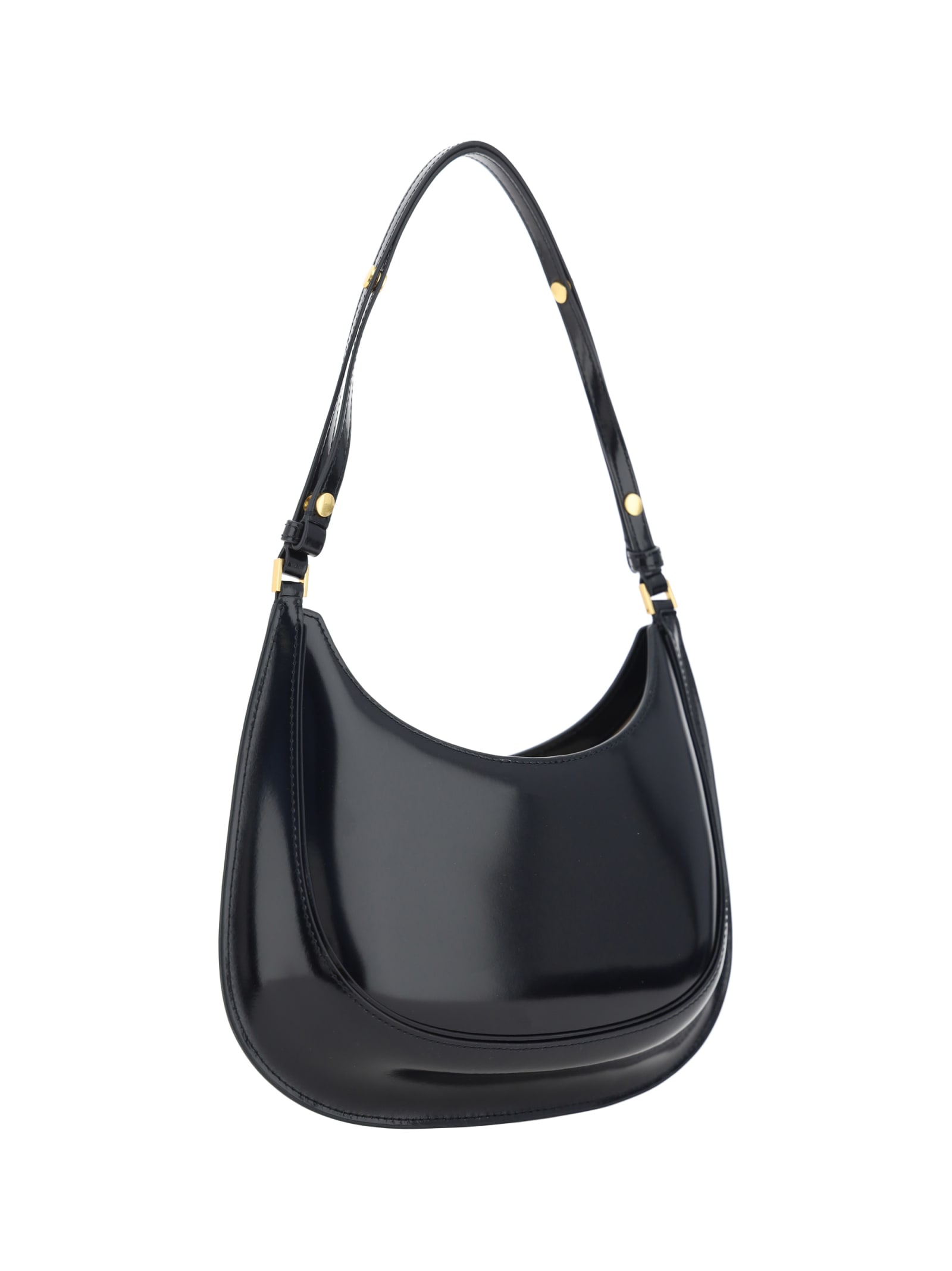 Shop Tory Burch Robinson Shoulder Bag In Black 001