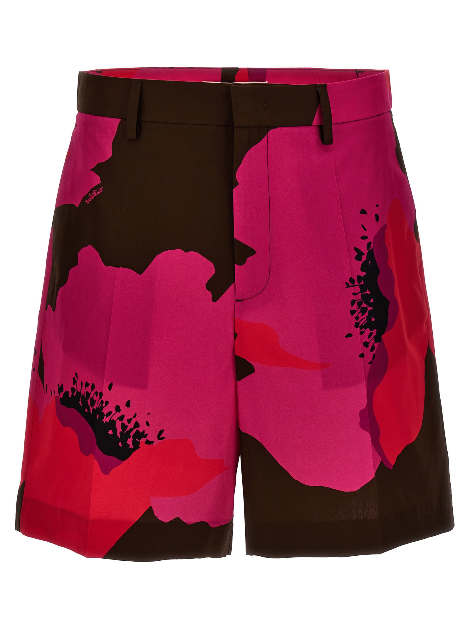 Valentino Floral Bermuda Shorts