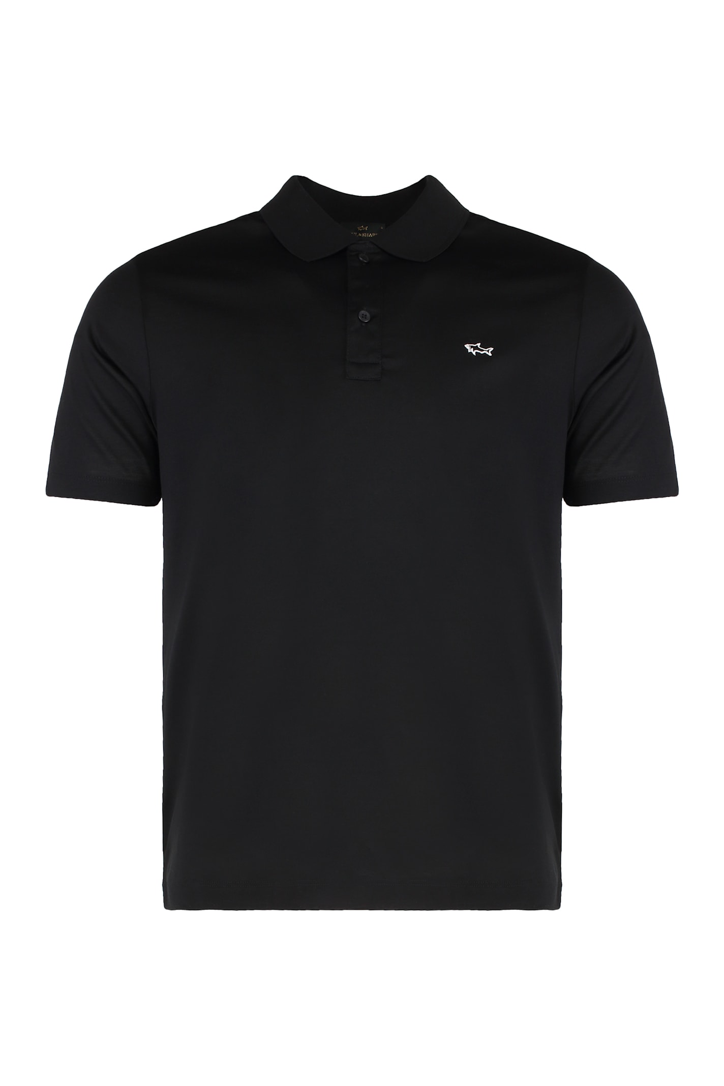 Paul&amp;shark Cotton Jersey Polo Shirt In Black