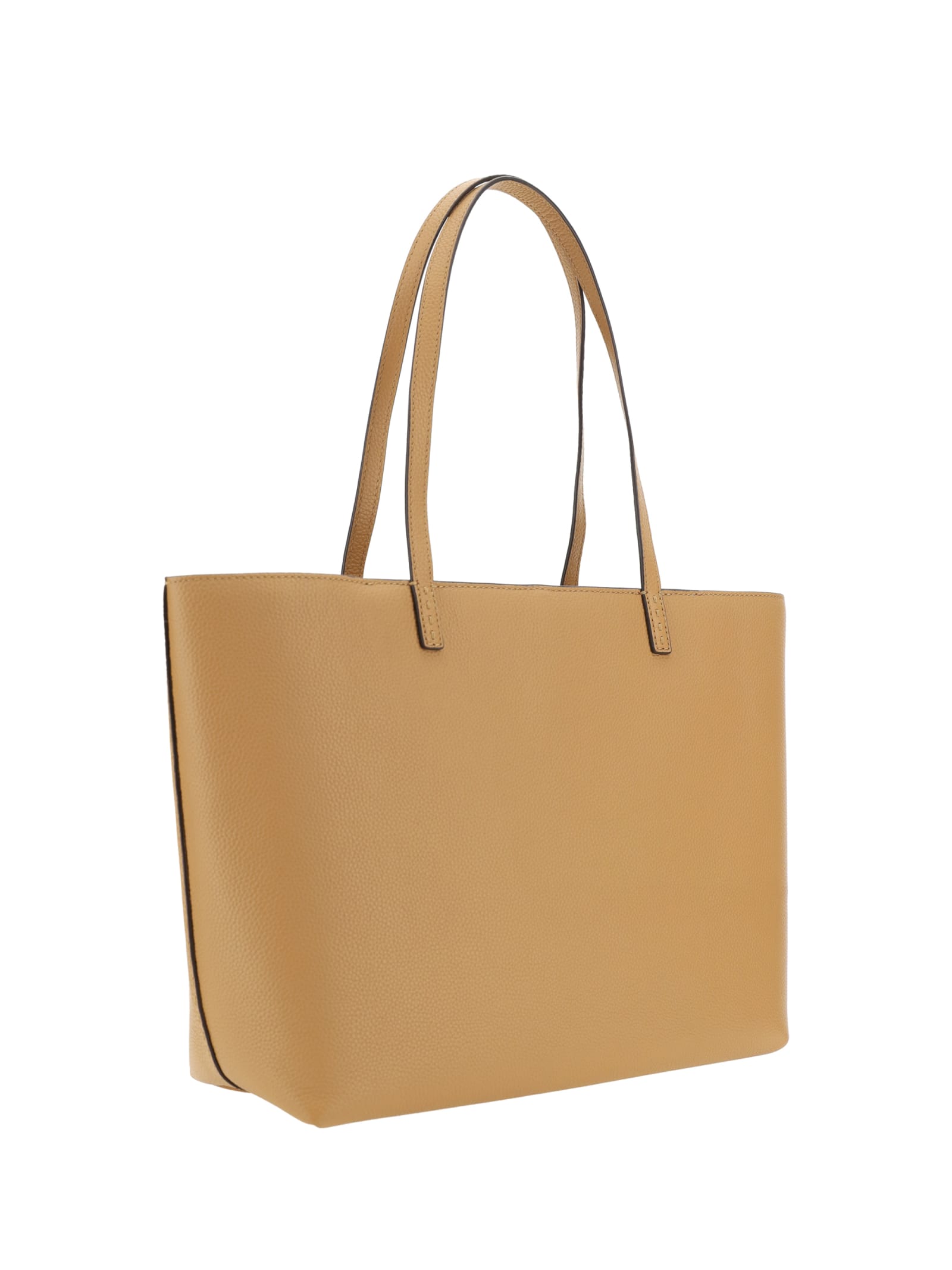 Tory Burch Mcgraw Shopper Bag In Beige
