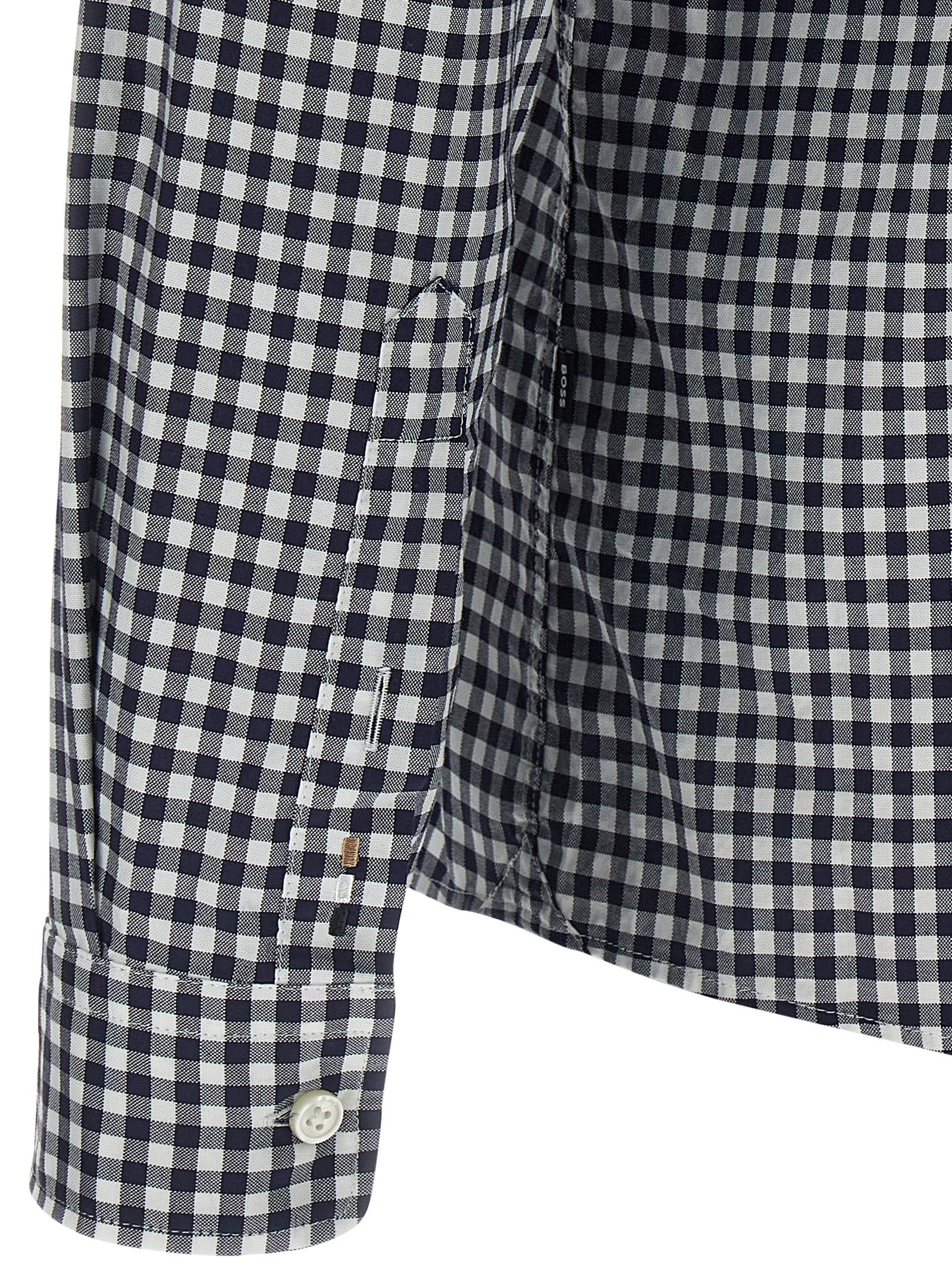Hugo Boss H-roan-bd Shirt And Blouse Blue In Gray
