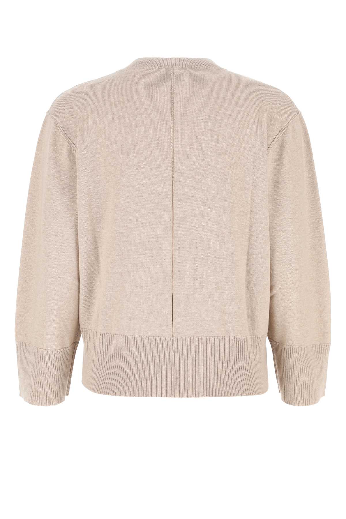 Woolrich Cappuccino Cotton Blend Sweater In 824