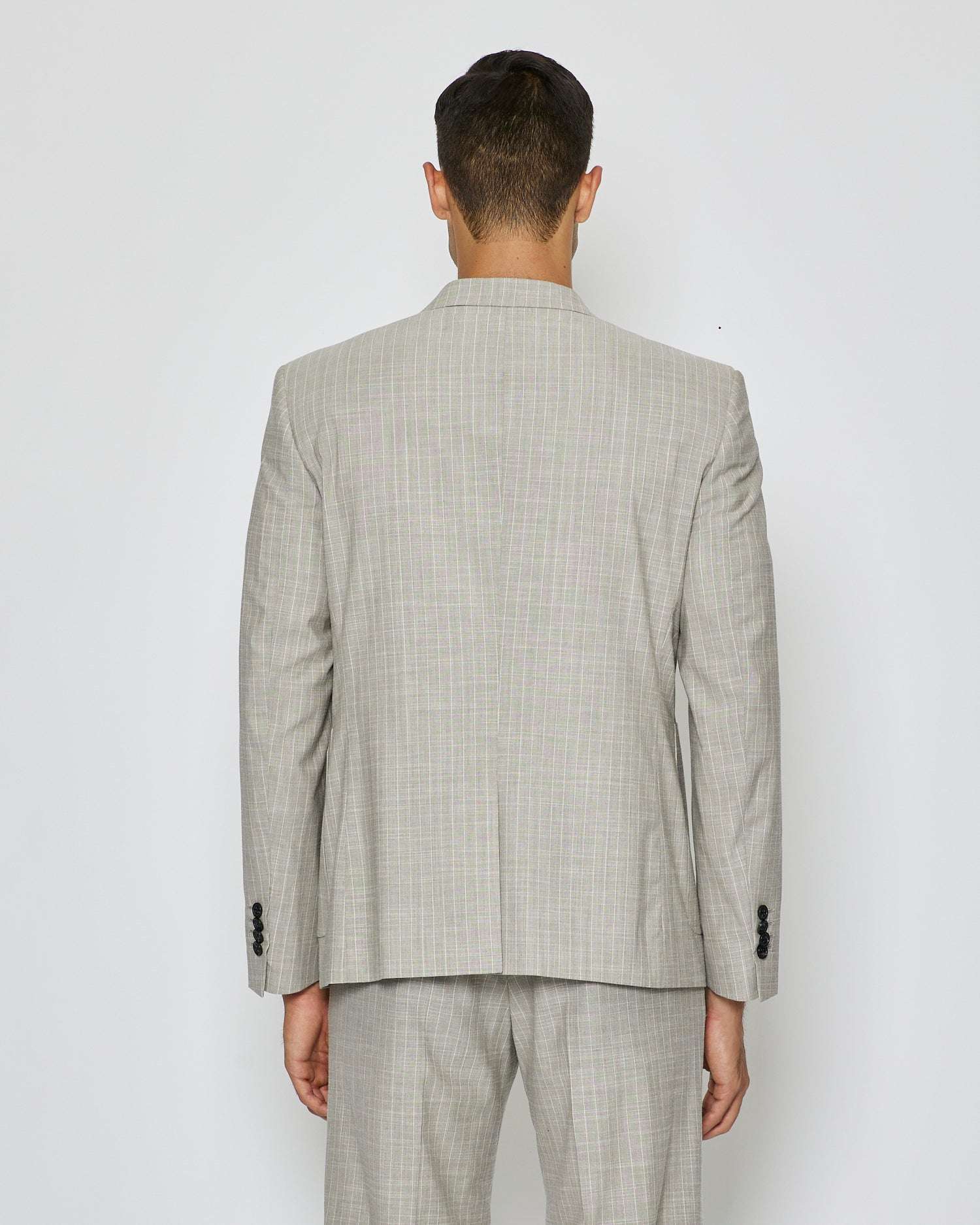 Shop John Richmond Single-breasted Blazer With Front Pockets In Beige