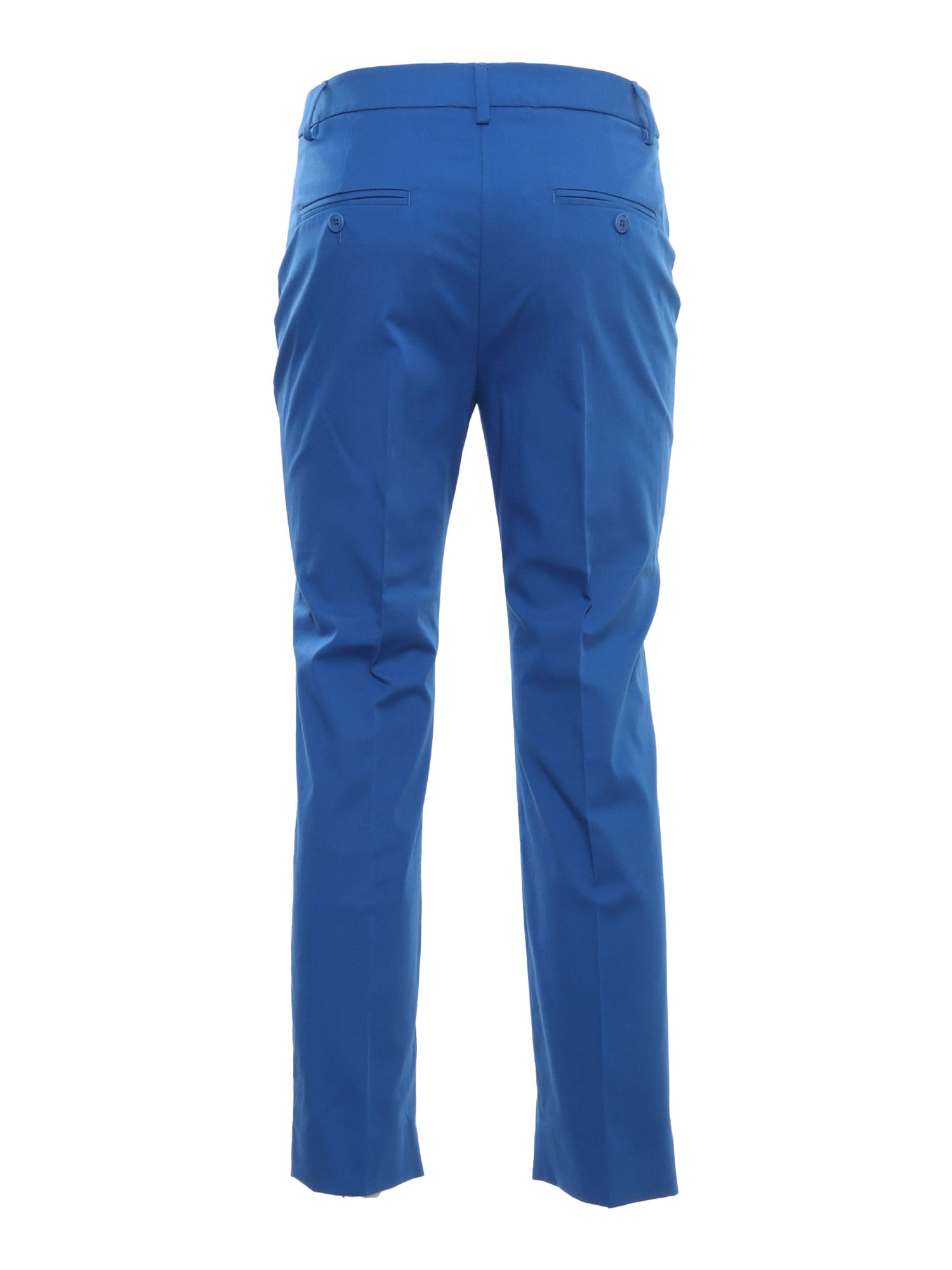 Shop Weekend Max Mara Cecco Electric Blue Trousers