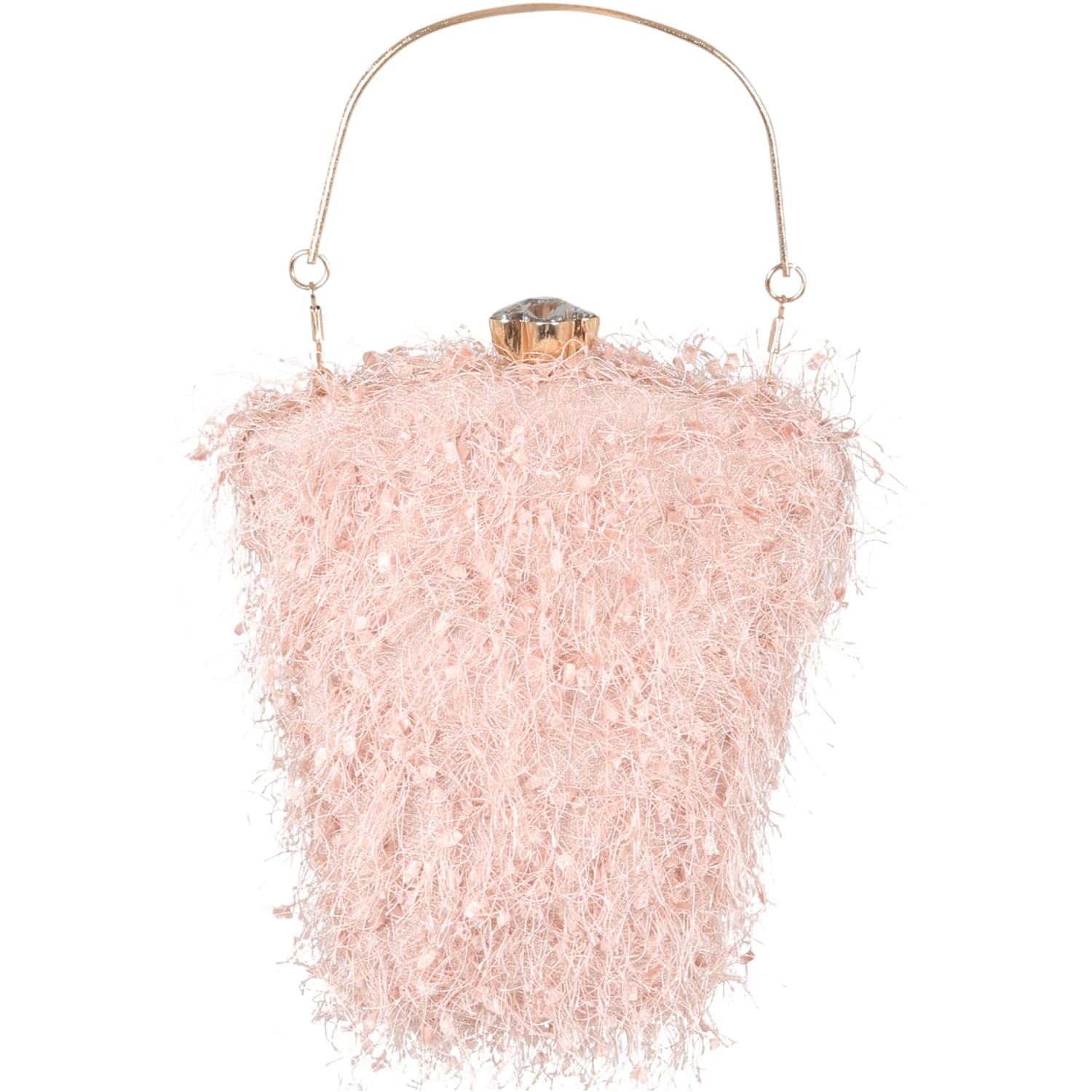 Monnalisa Pink Clutch Bag For Girl