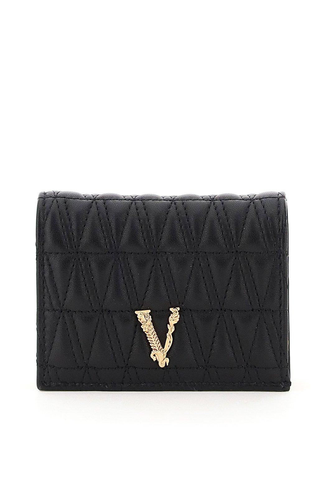 Versace Virtus Quilted Wallet