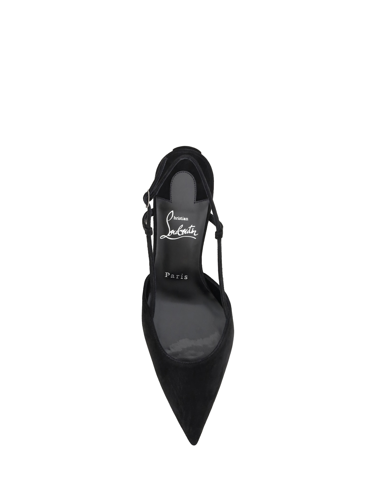 Christian Louboutin Condoroline Leather Shoes In Black
