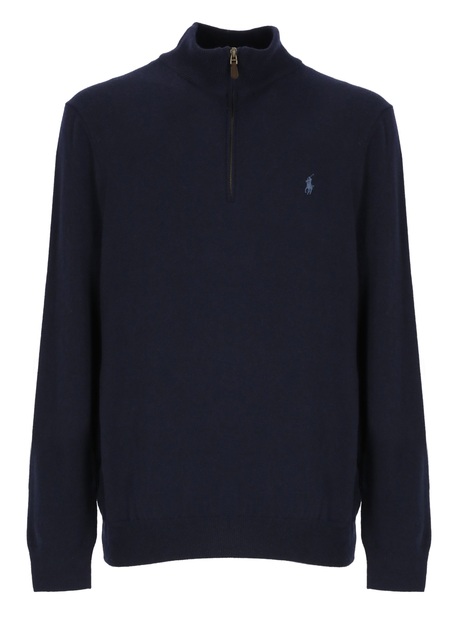 Shop Ralph Lauren Pony Sweater In Blue