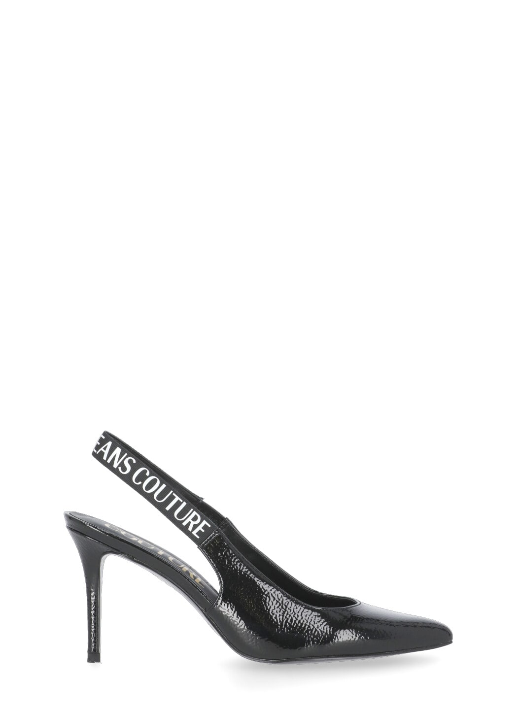 Versace Jeans Couture High Heel Shoes  Woman Color Black In Black