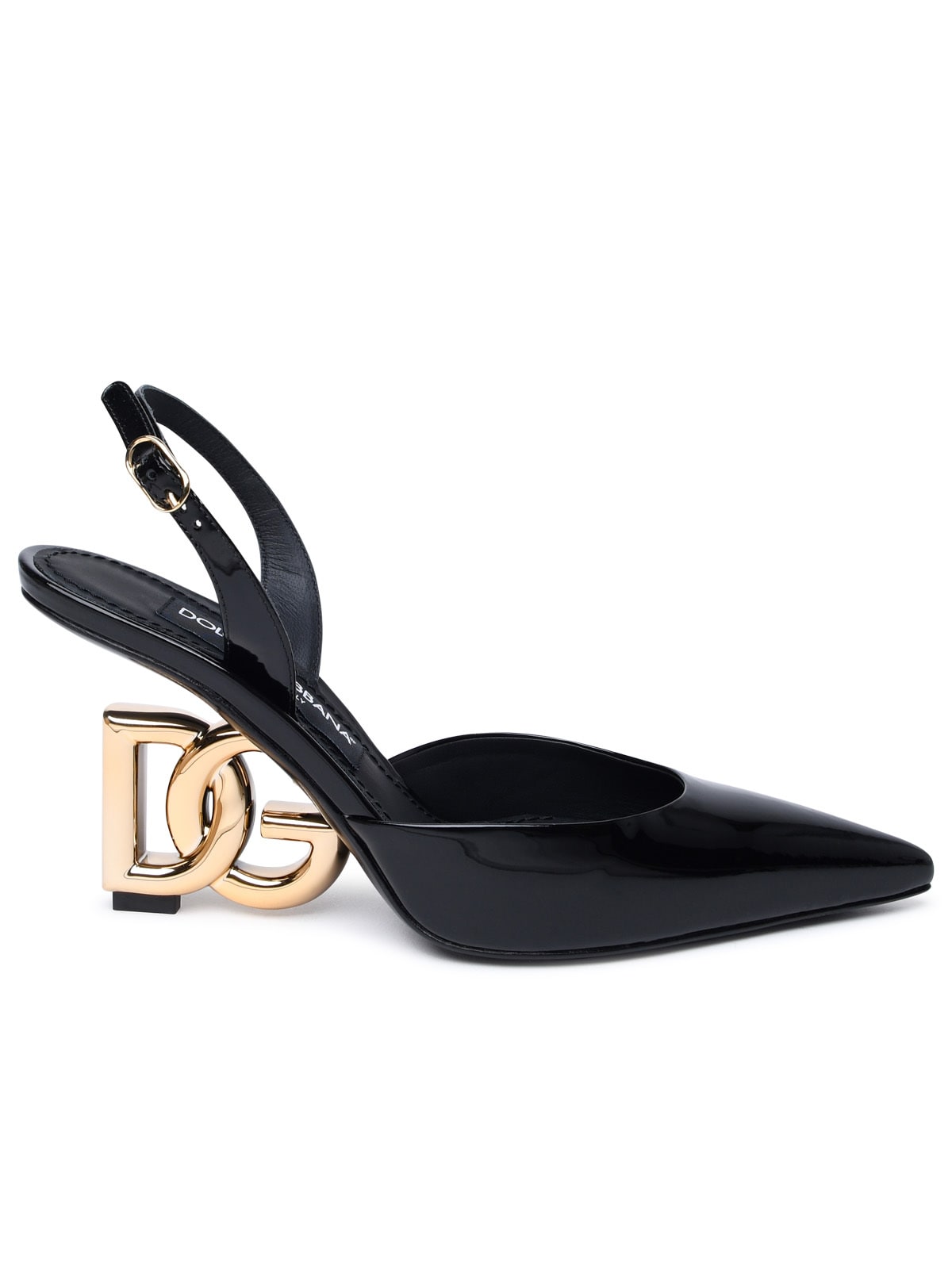 Shop Dolce & Gabbana Black Patent Leather Pumps