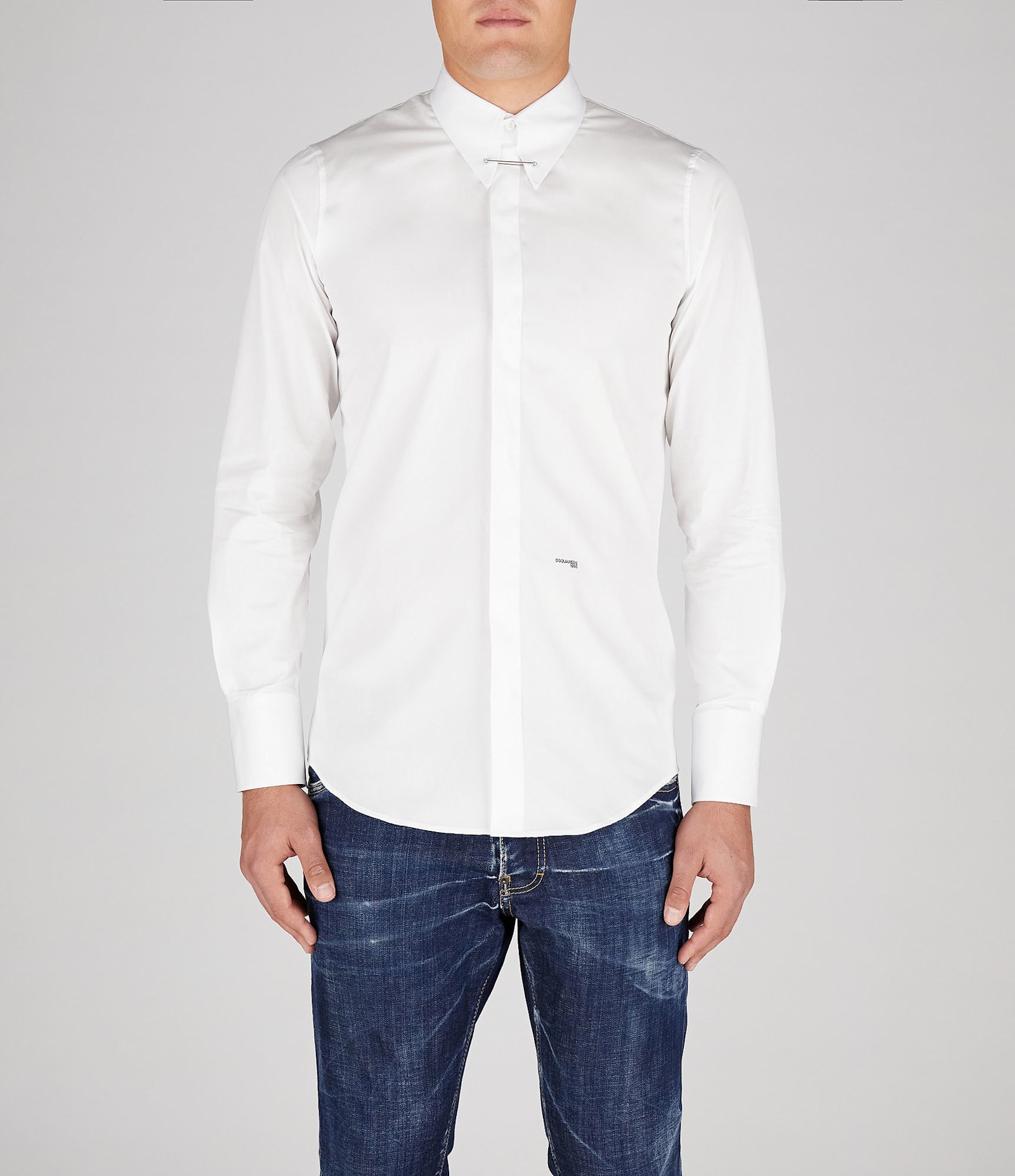 Shop Dsquared2 Shirts In White