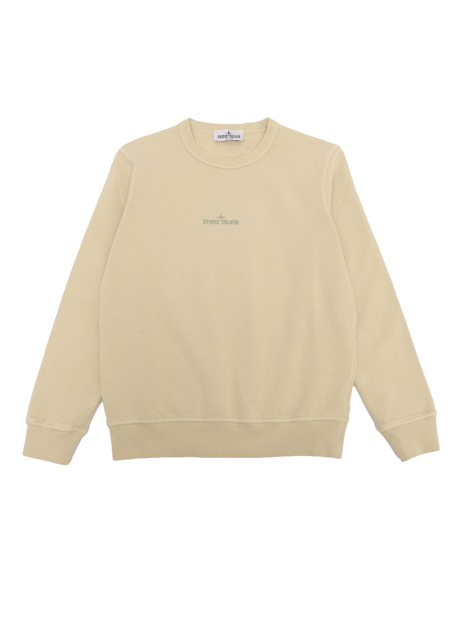 Stone Island Sweatshirt In Beige