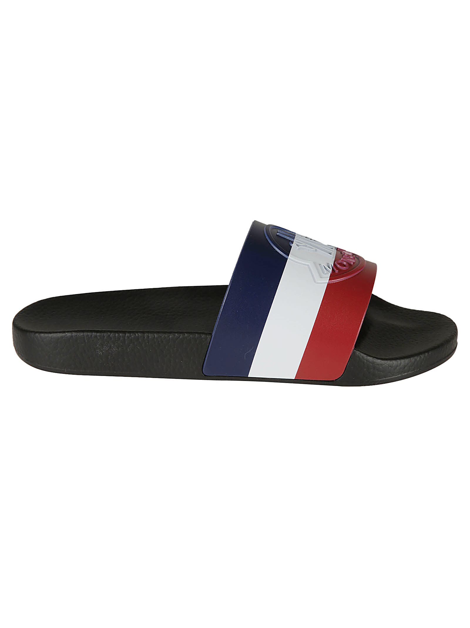 MONCLER LOGO STAMPED SLIDERS,11281132
