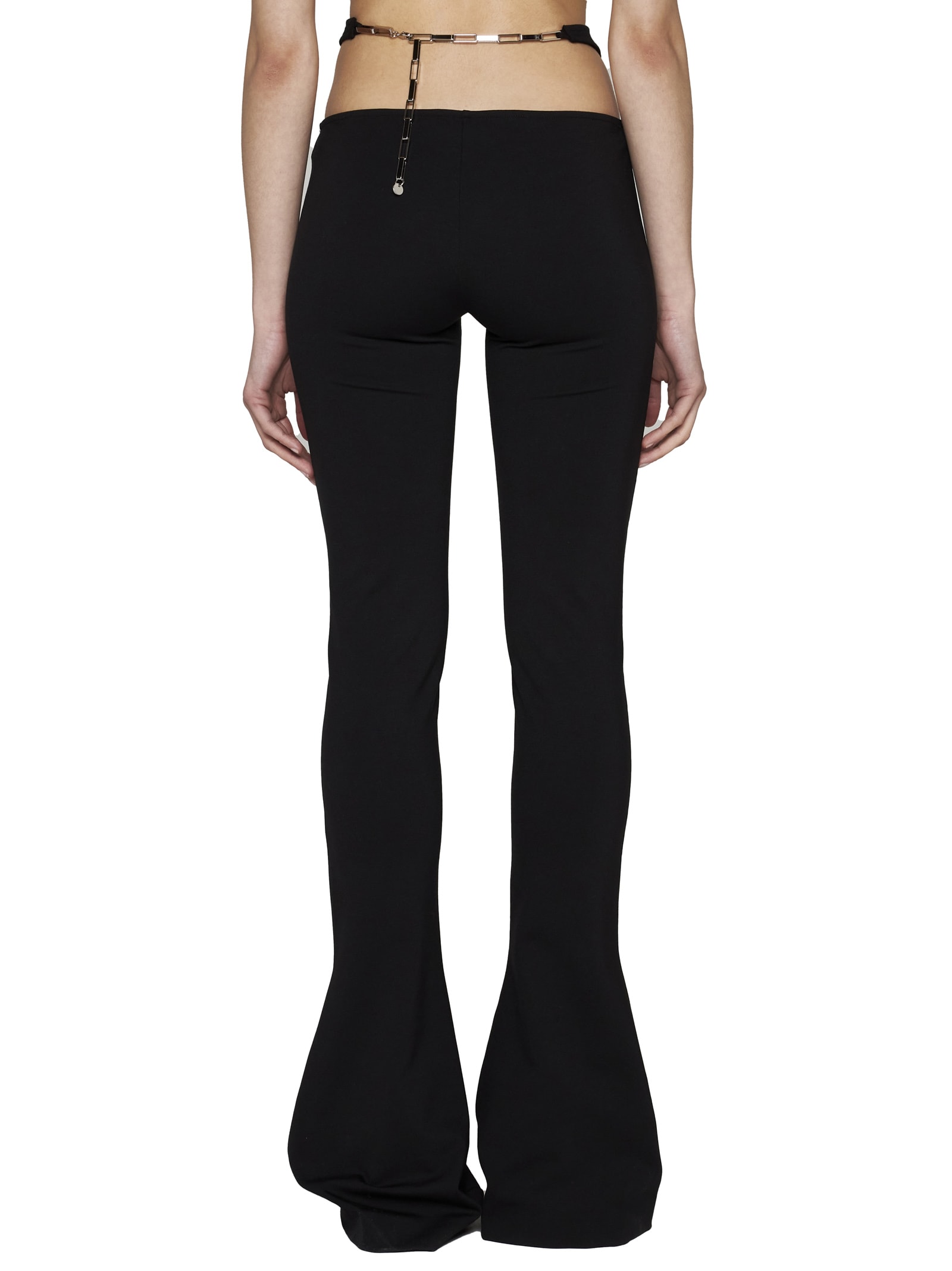 Shop Attico Pants In Black