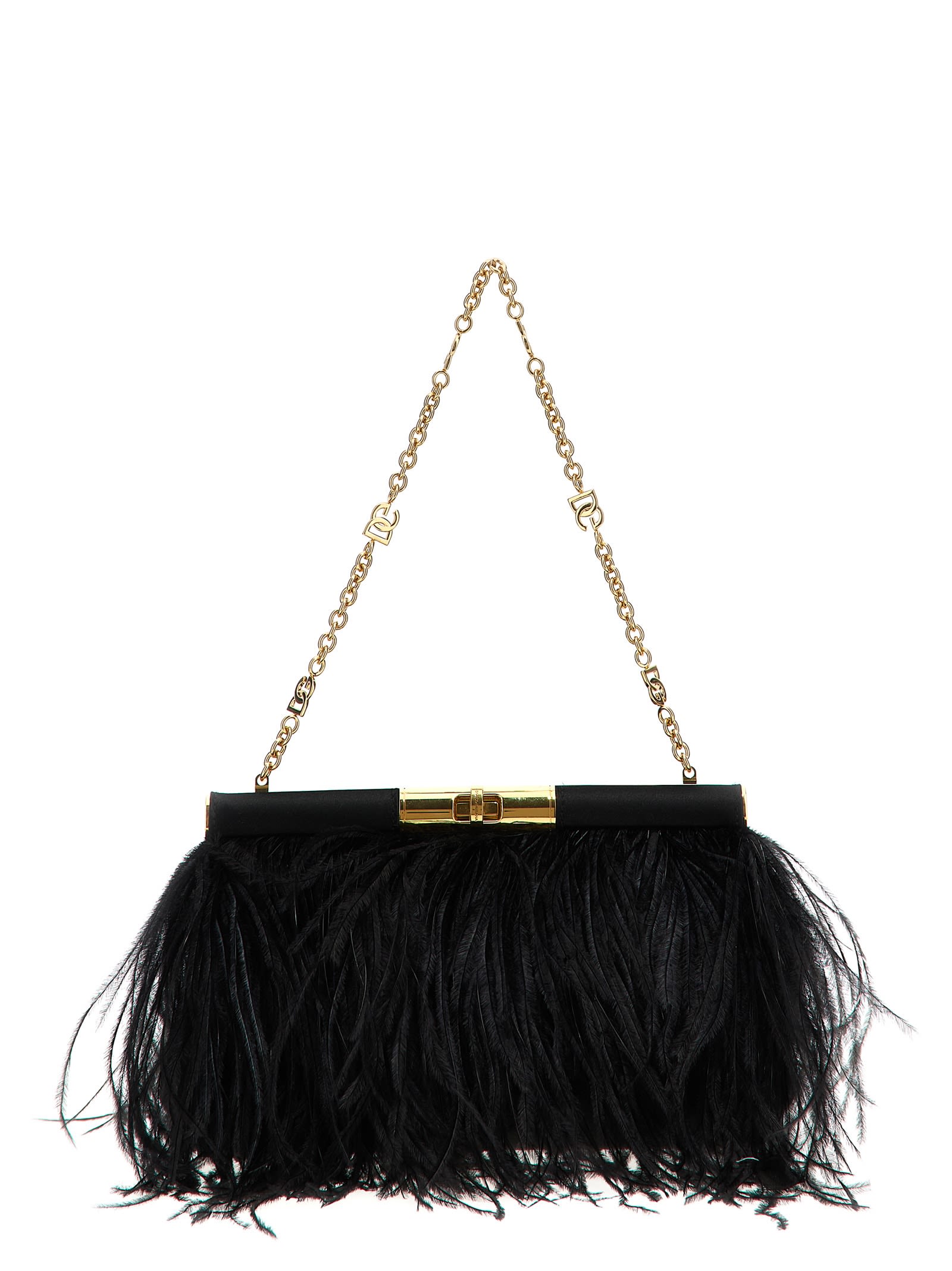 Shop Dolce & Gabbana Marlene Medium Shoulder Bag In Black