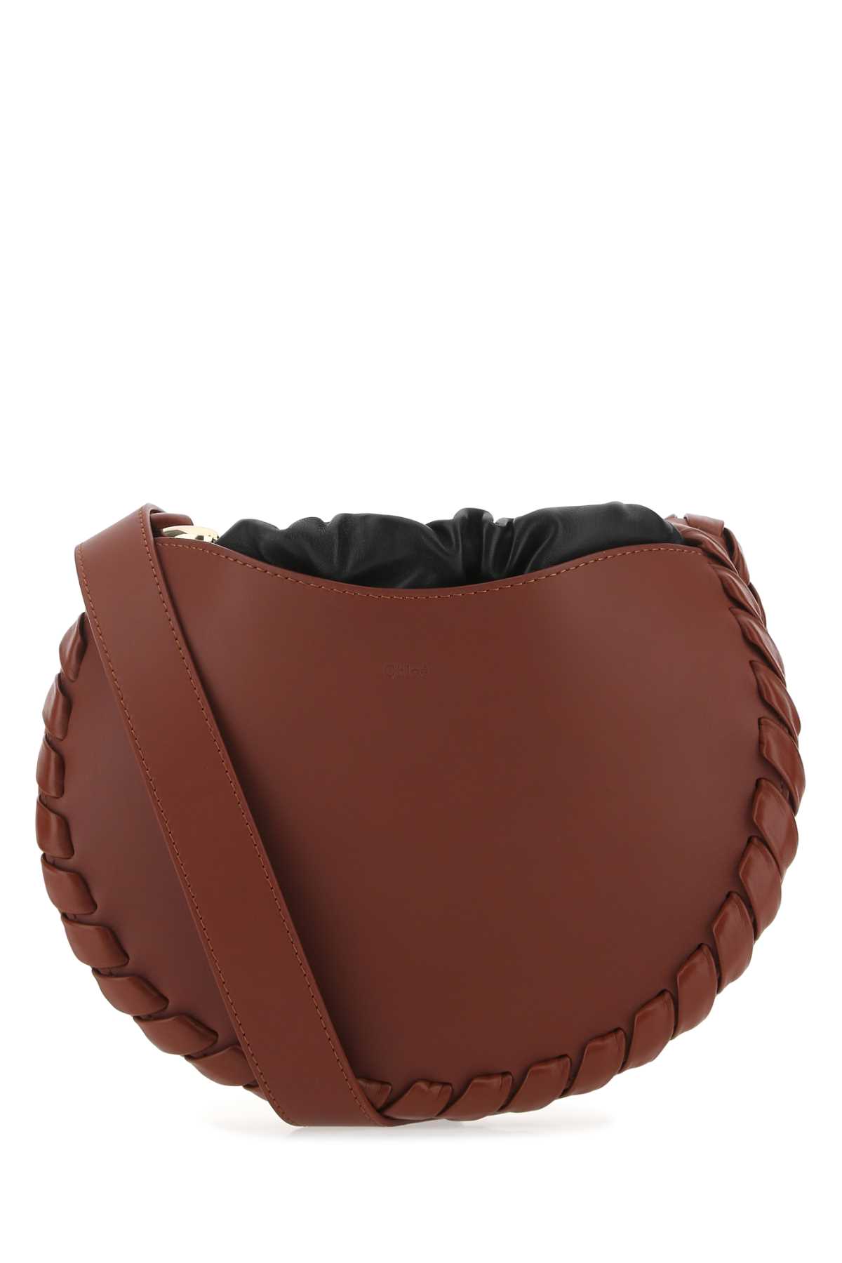 Chloé Brick Leather Small Mate Crossbody Bag