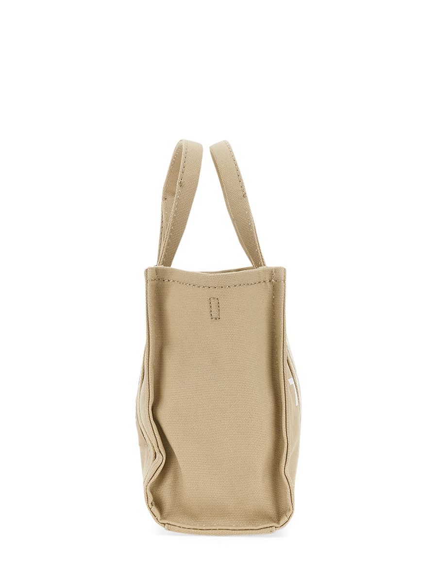 Shop Marc Jacobs The Tote Small Bag In Beige