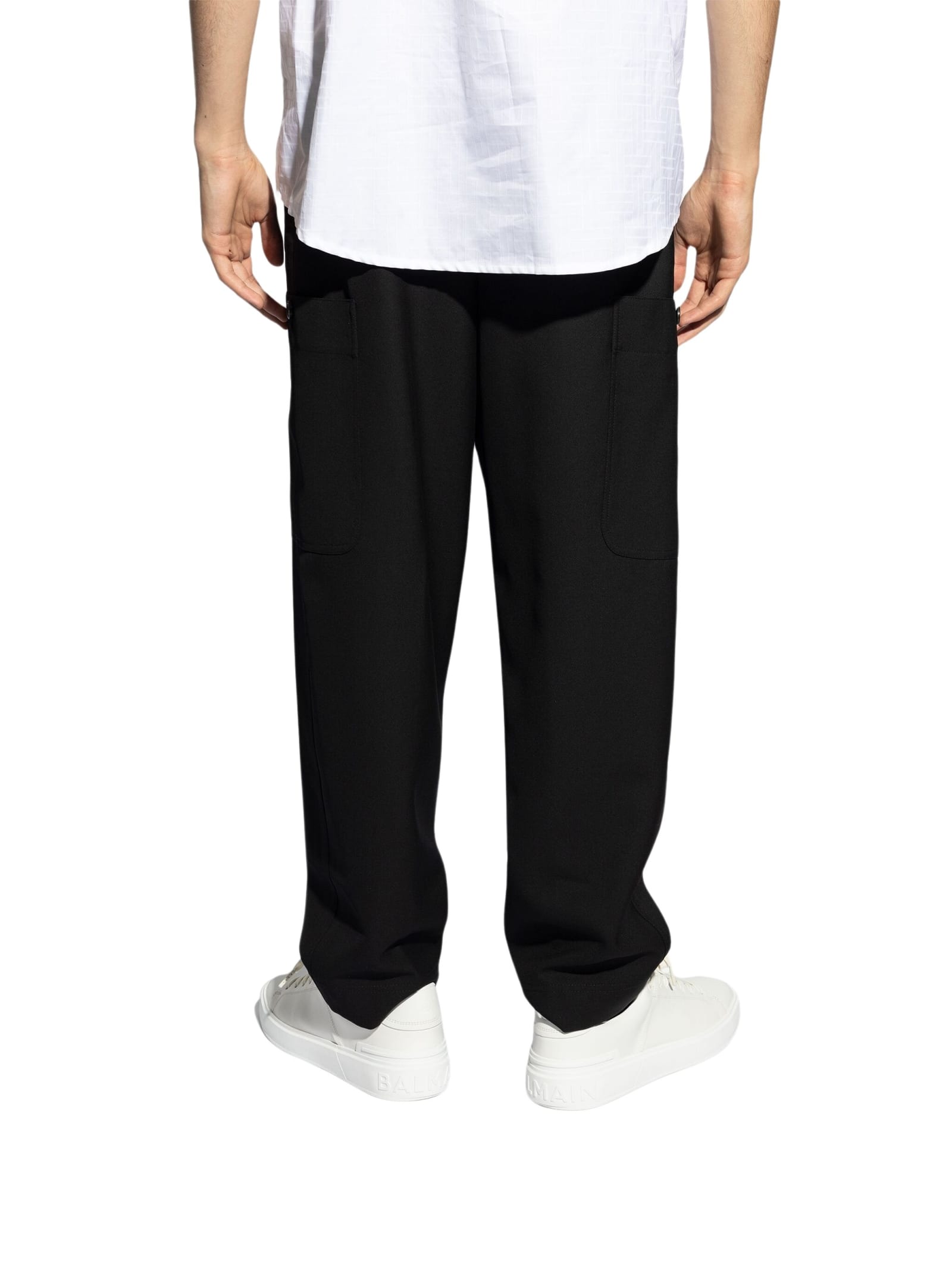 Shop Kenzo Jog Pants In Black