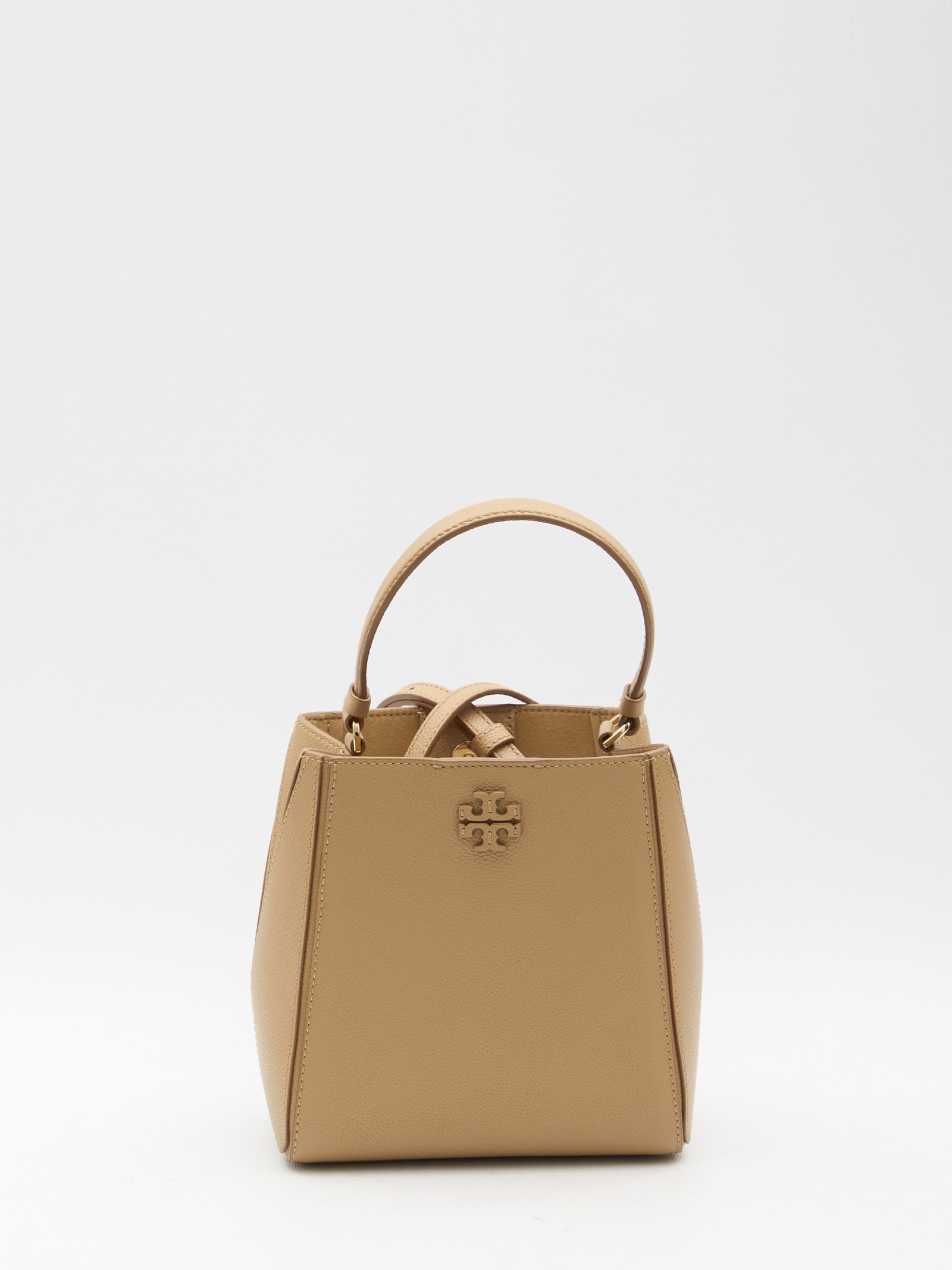 TORY BURCH MCGRAW SMALL BUCKET BAG 