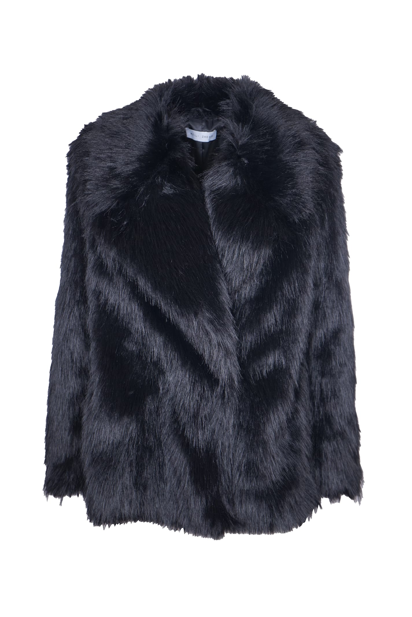 All-over Fur Applique Jacket