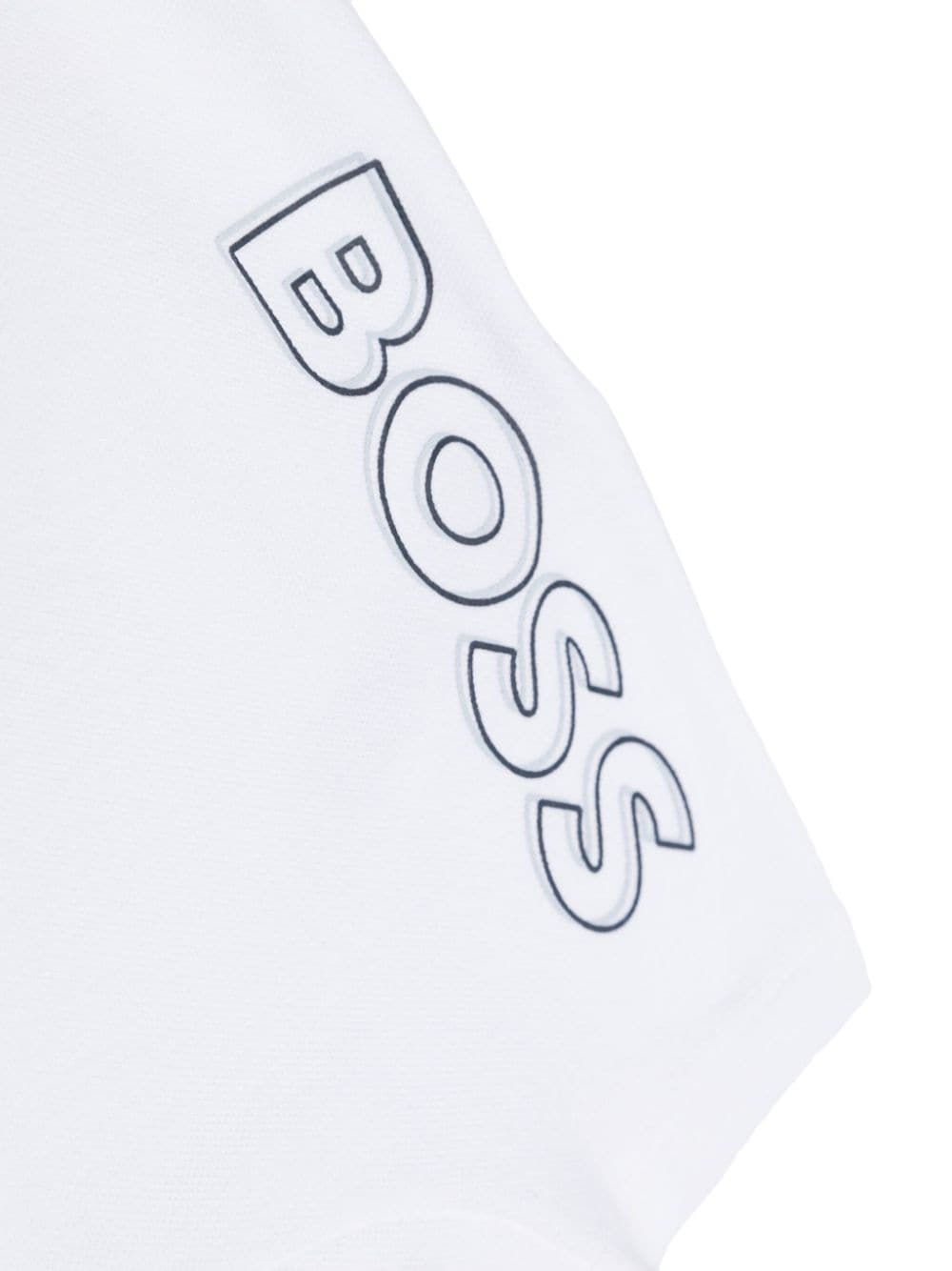 Shop Hugo Boss Tutina Con Logo In White
