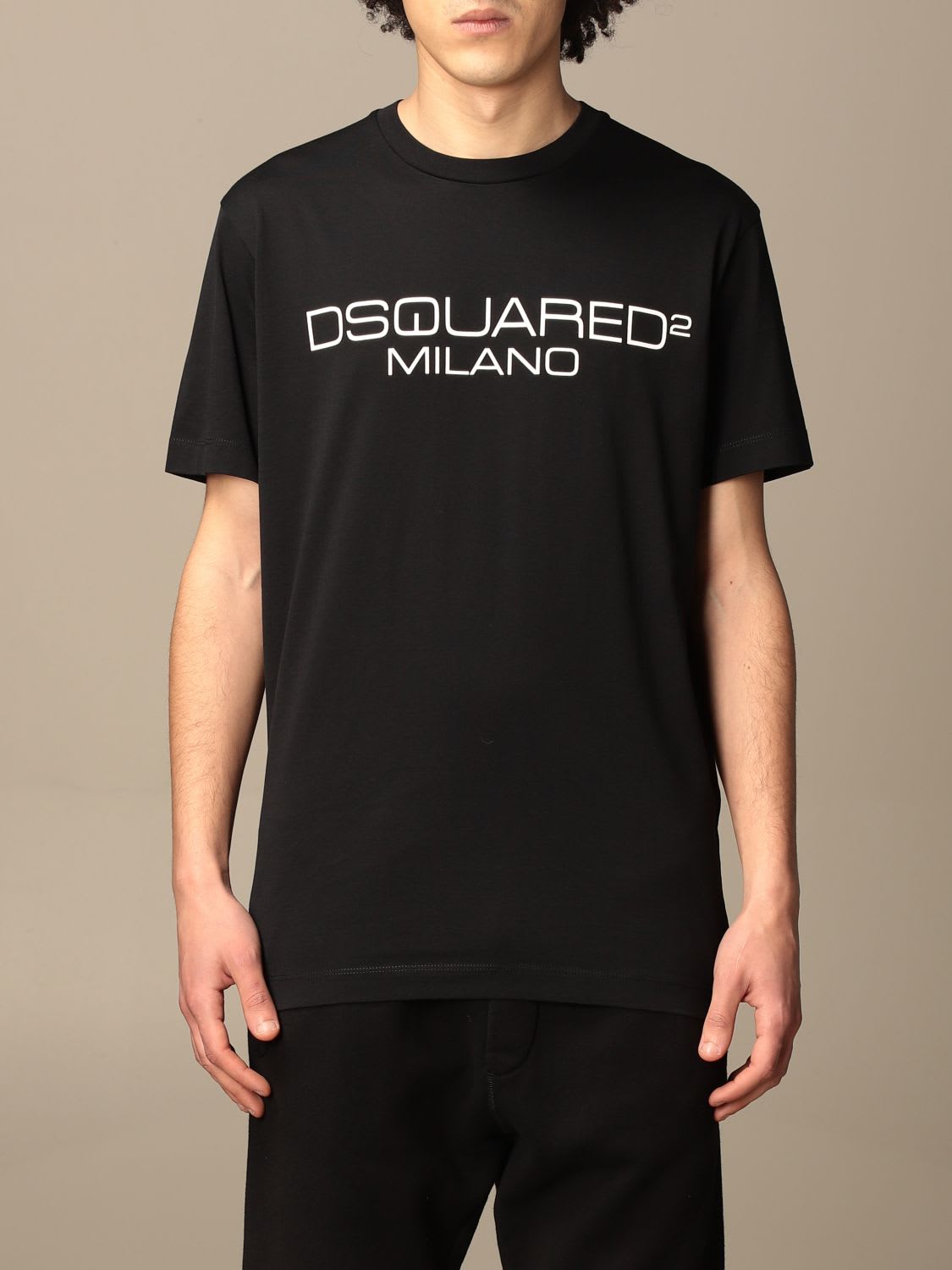DSQUARED2 T-SHIRT DSQUARED2 COTTON T-SHIRT WITH LOGO,S71GD1055 S22844 900