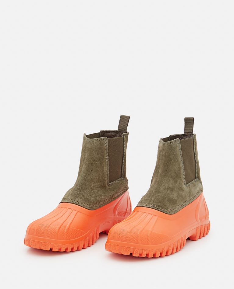 DIEMME SUEDE AND RUBBER BOOTS