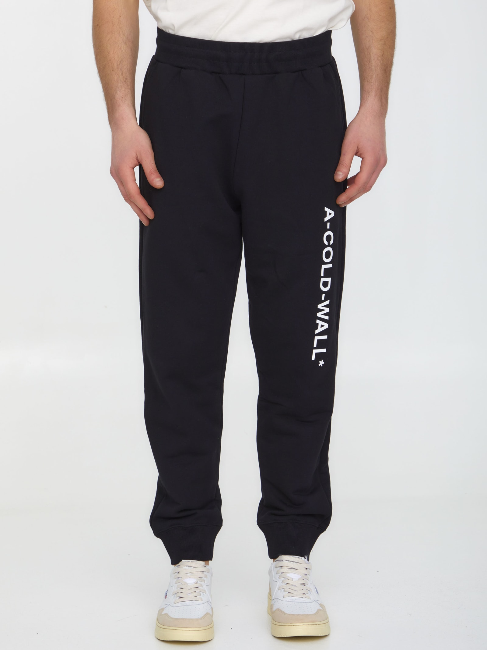 Shop A-cold-wall* Essential Logo Track Pants In Black