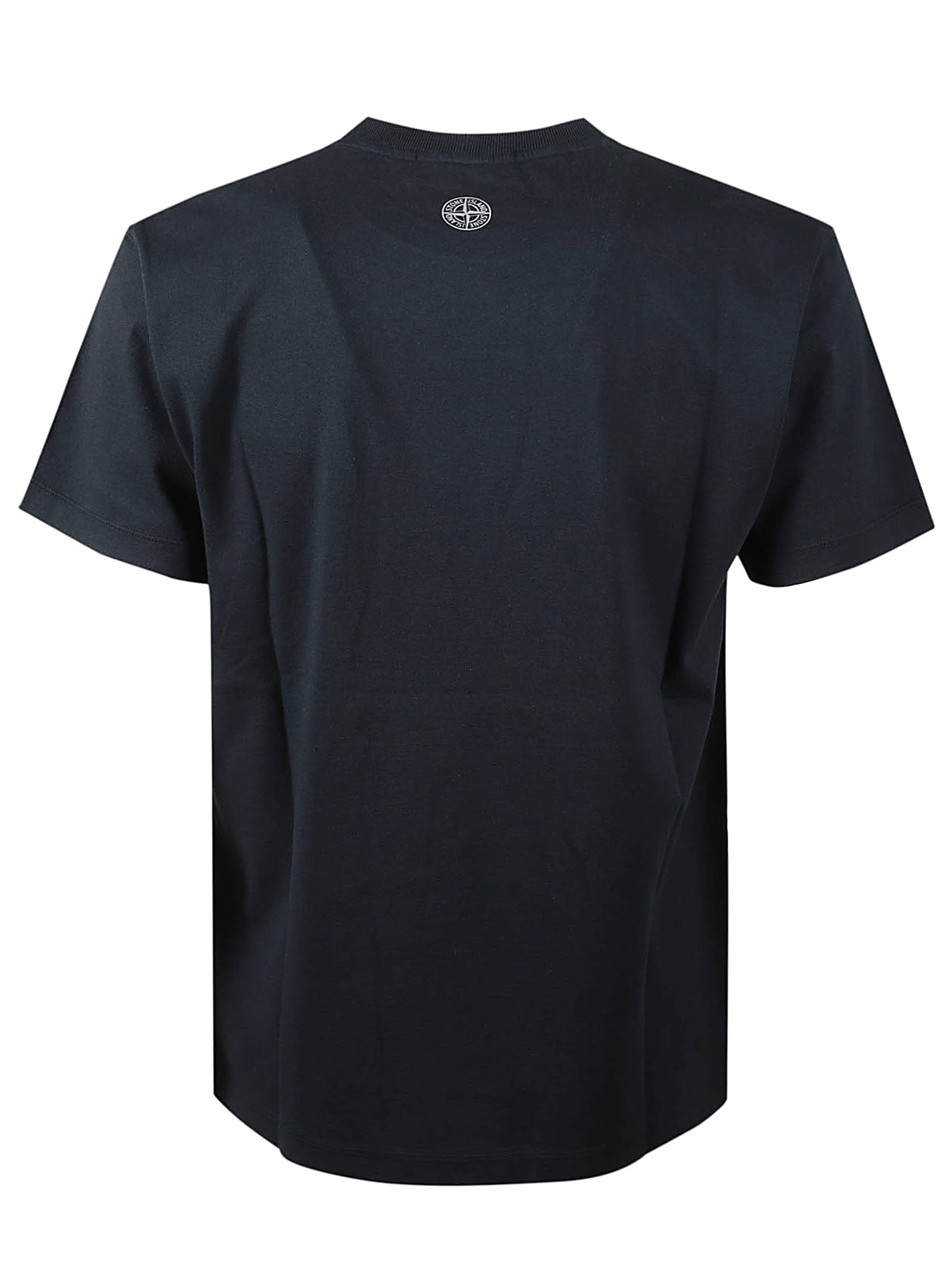 Shop Stone Island T-shirt In Navy Blue