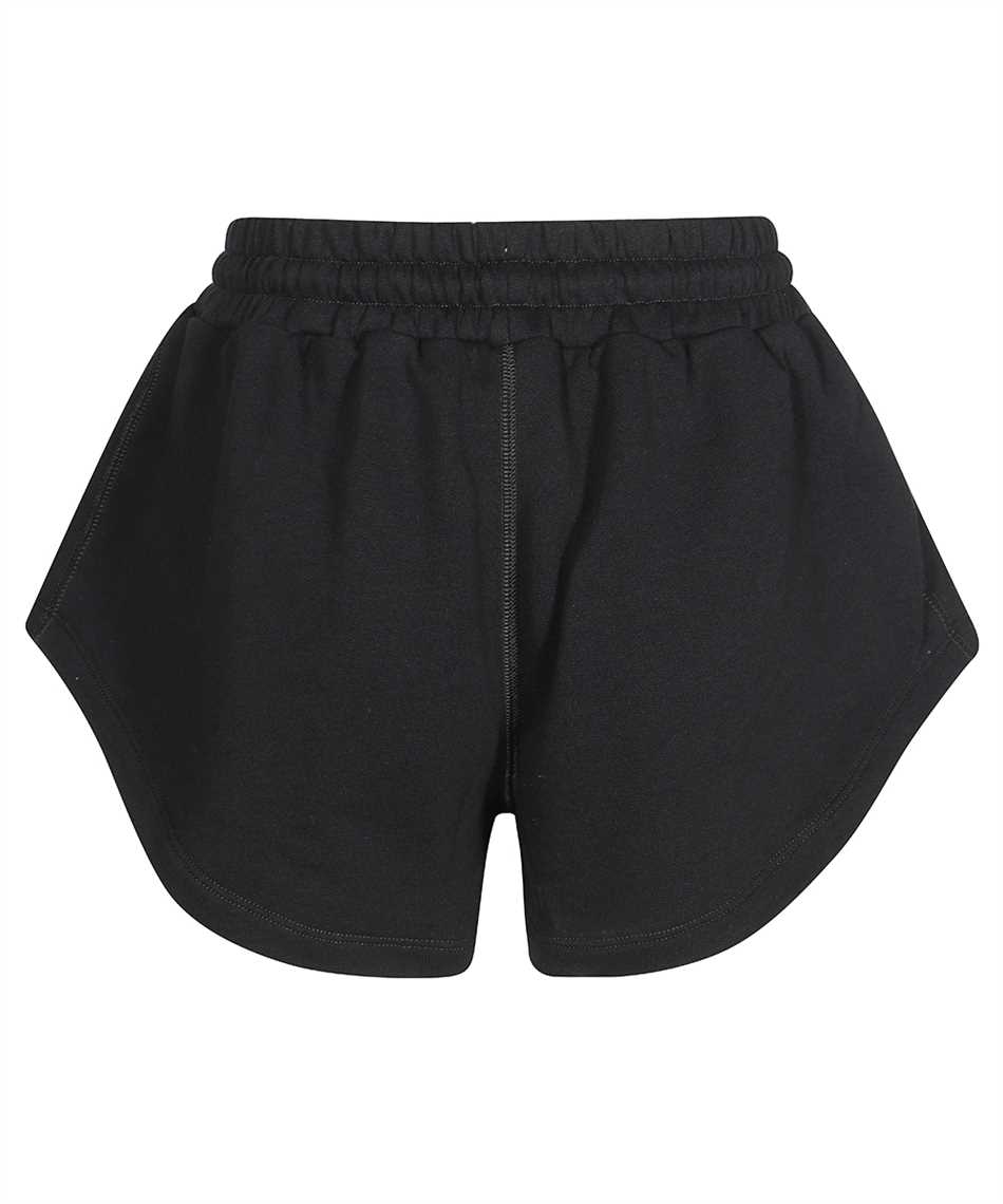 Msgm Cotton Shorts In Black
