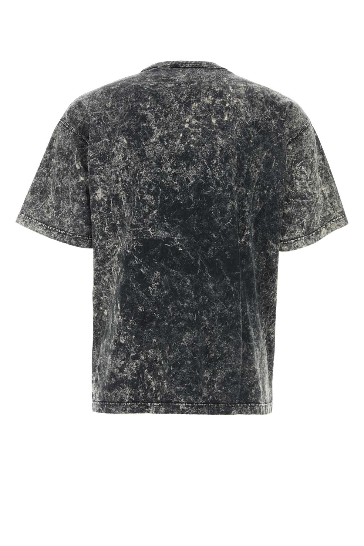 Shop Diesel Slate Cotton T-boxt T-shirt In 9xxa