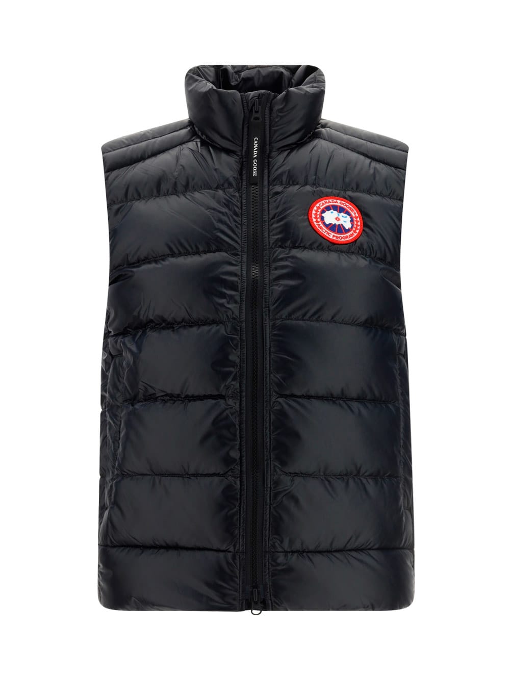 Shop Canada Goose Crofton Down Vest In Nero