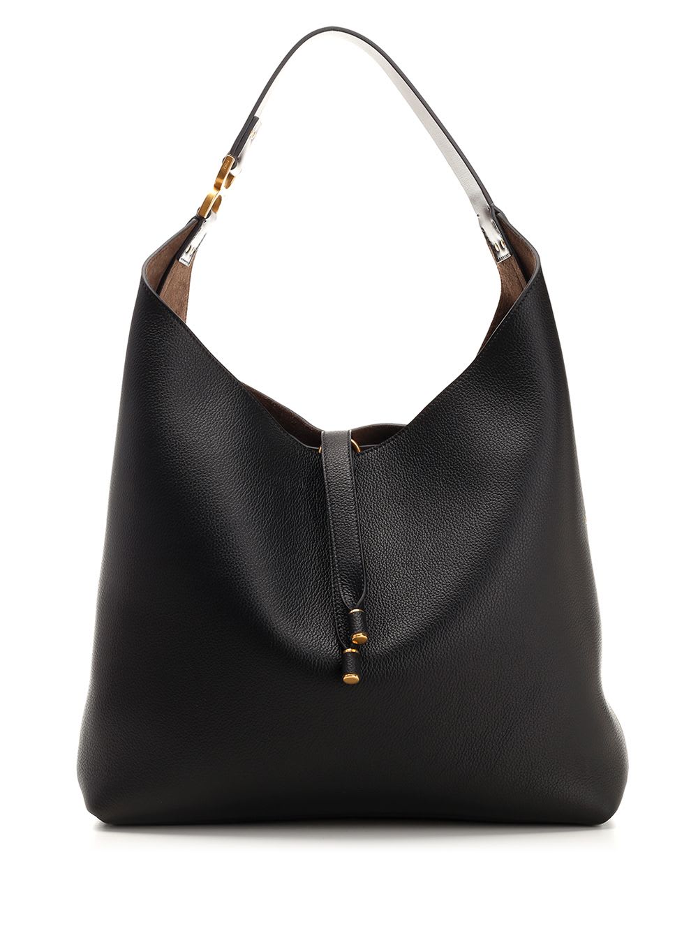 Shop Chloé Marcie Hobo Bag In Black