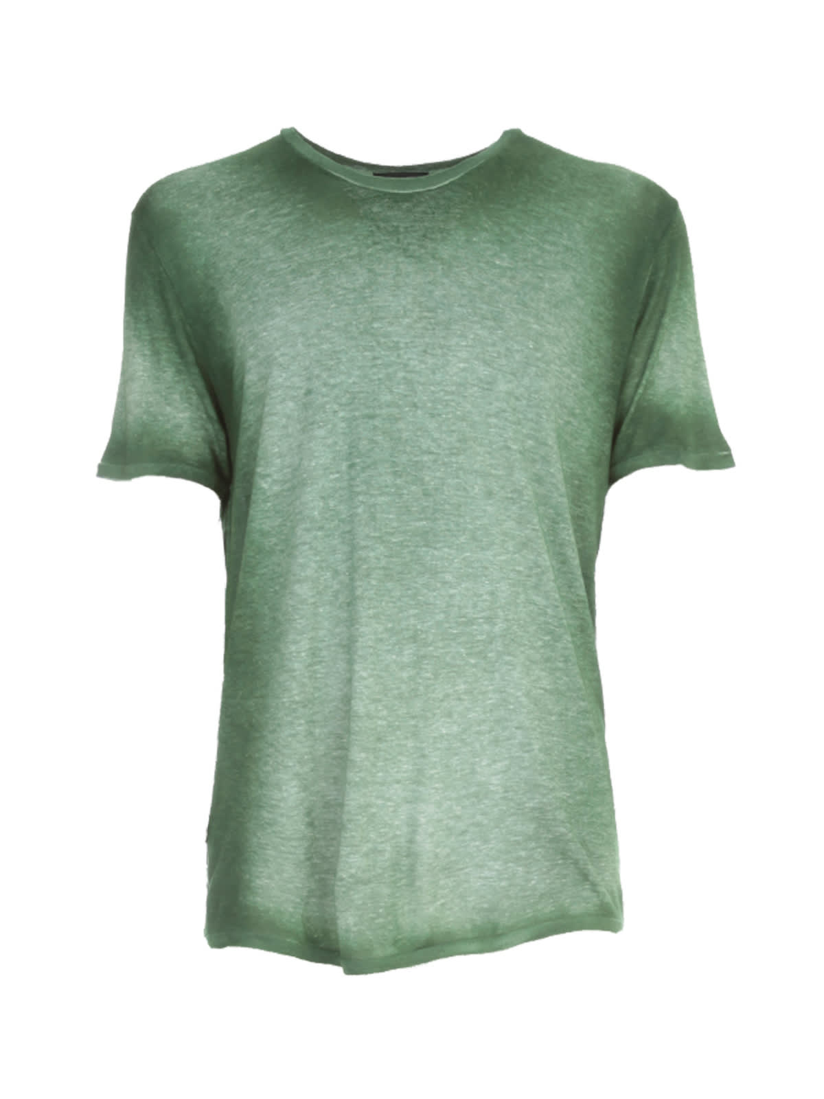 Avant Toi Round Neck T-shirt With Shadows