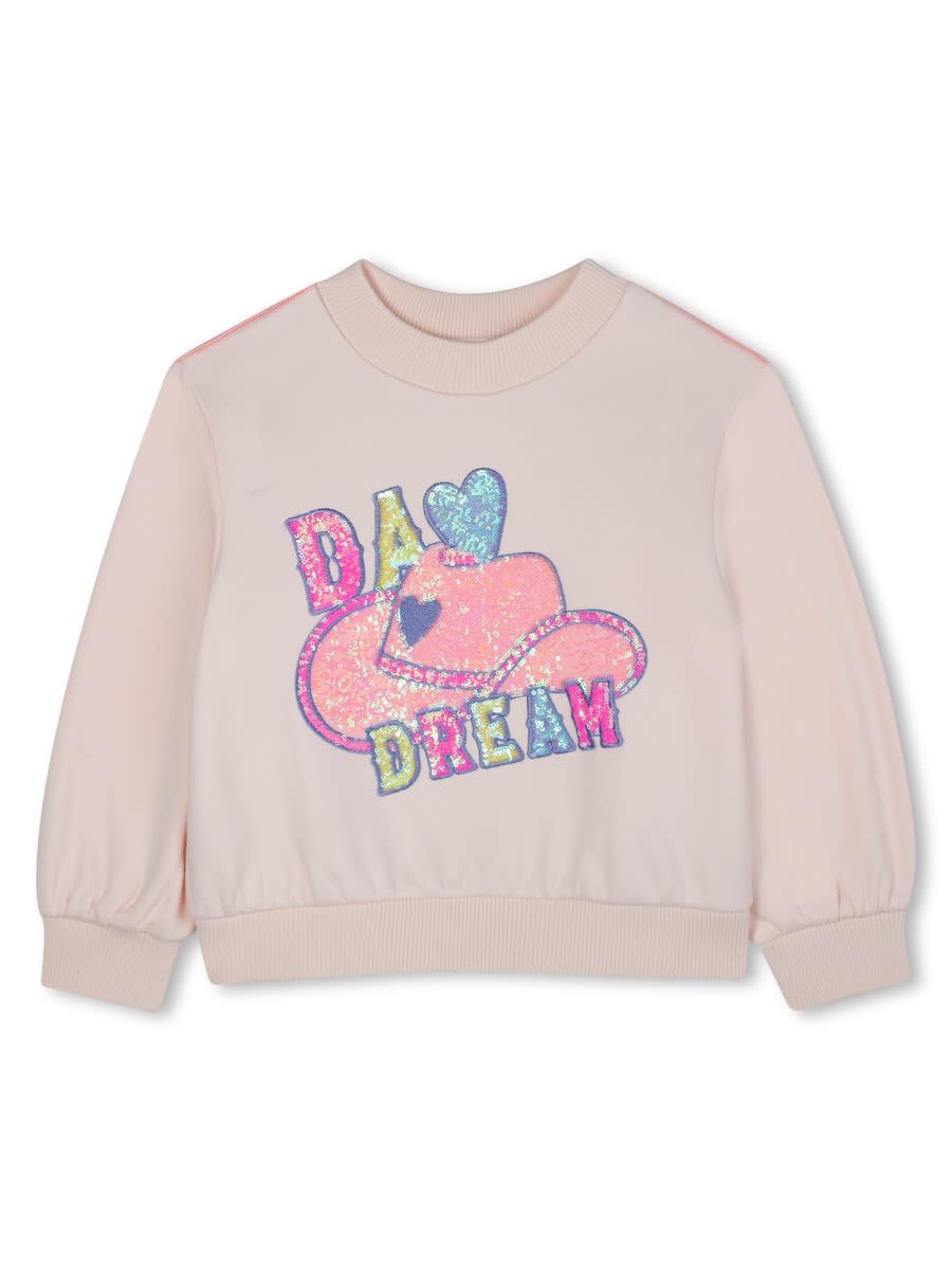 Billieblush Daydream Sweatshirt In Pink