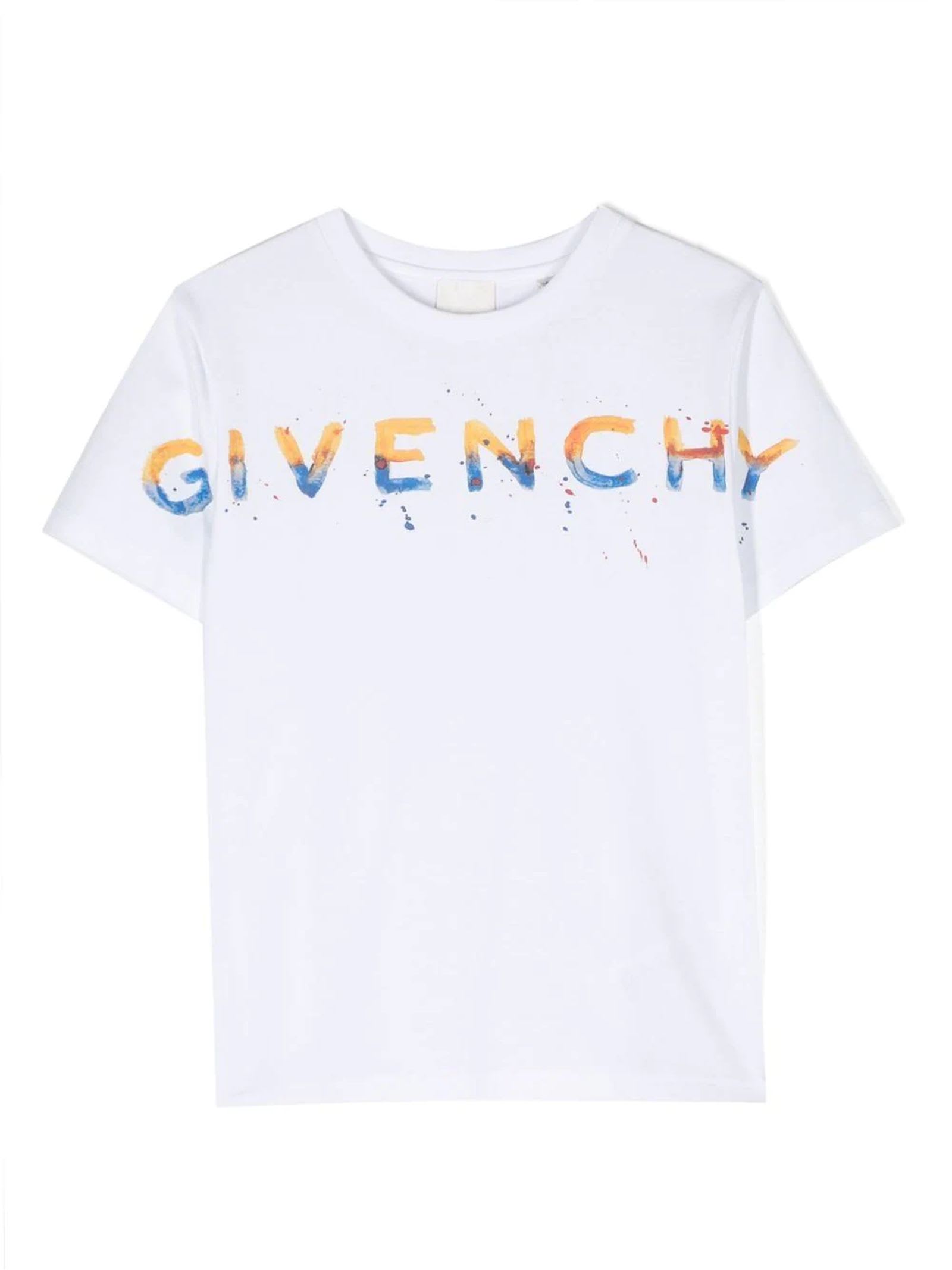 Givenchy White Cotton Tshirt