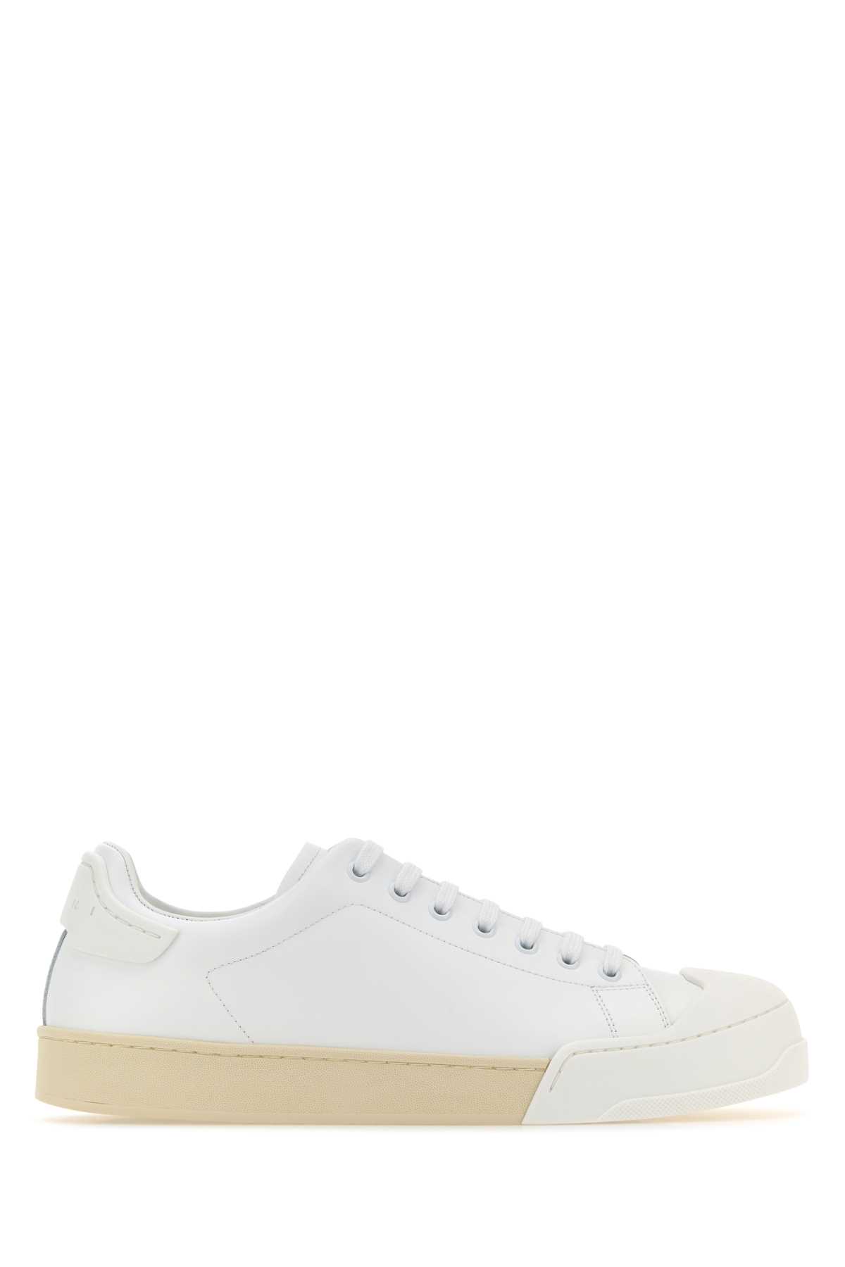 White Leather Dada Sneakers